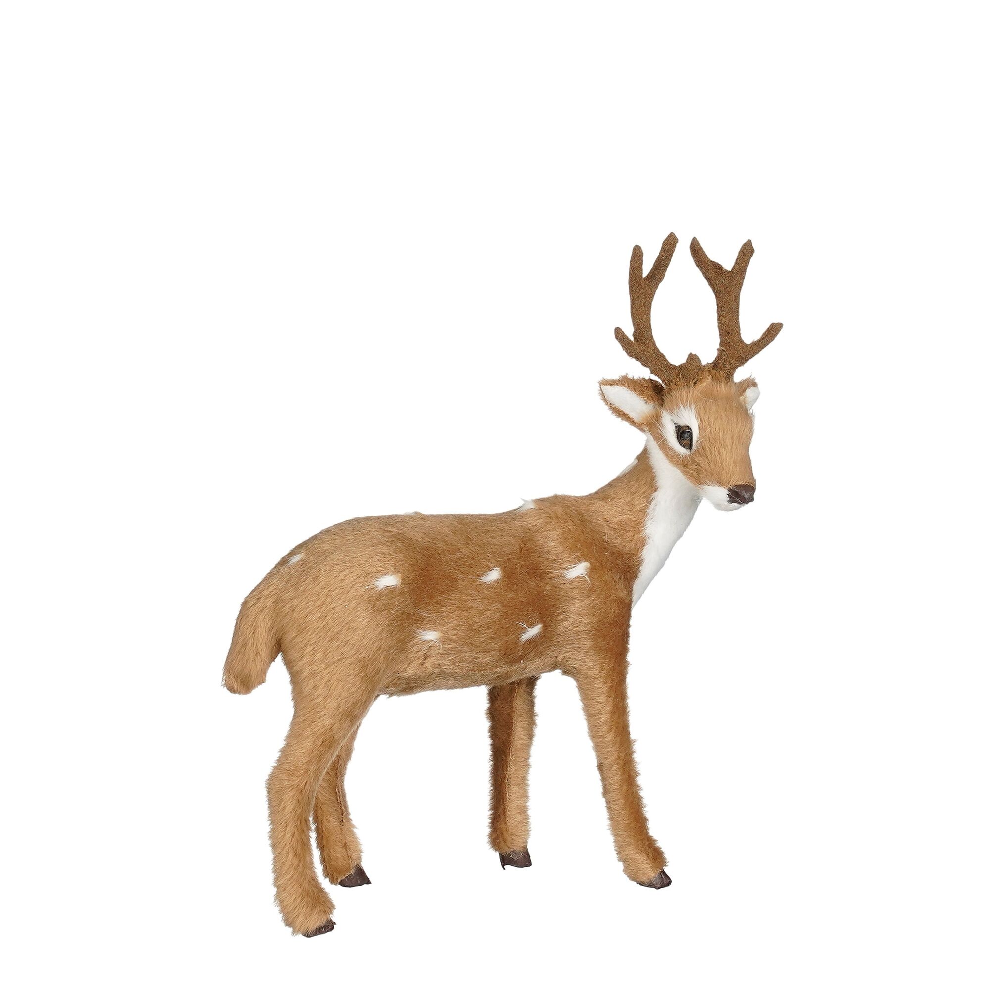 Decoratie rendier bruin