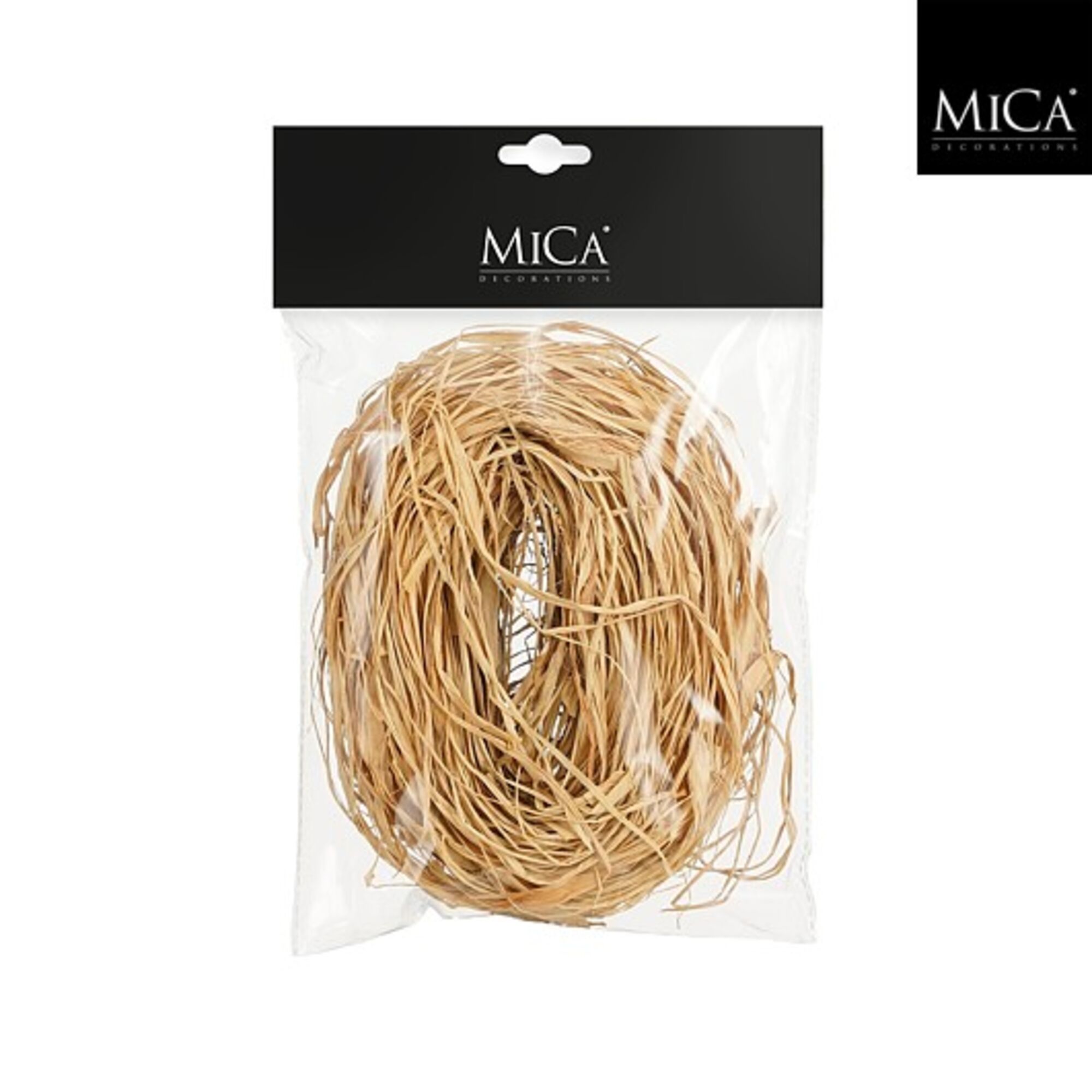 Raffia creme polybag