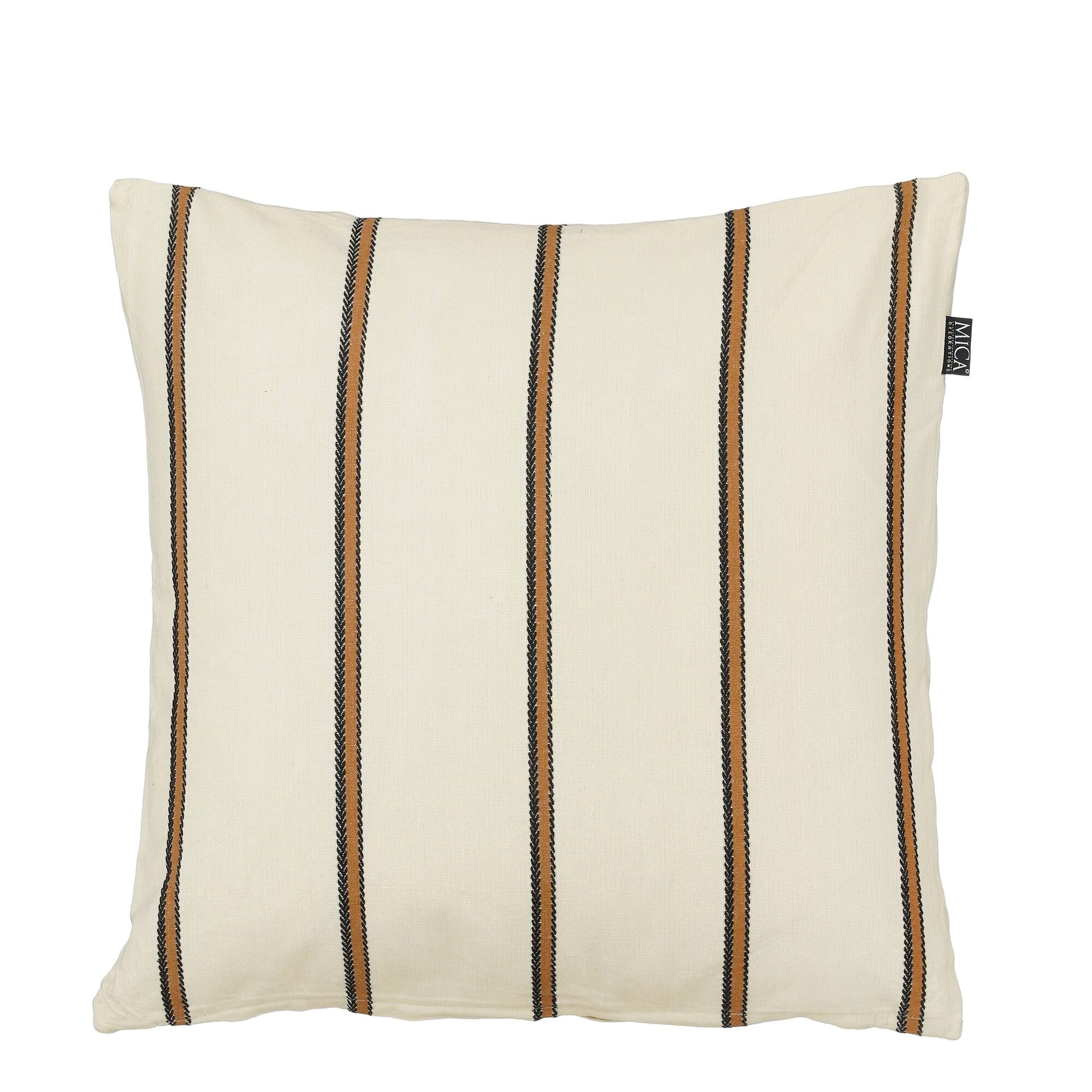 Kussen streep off white