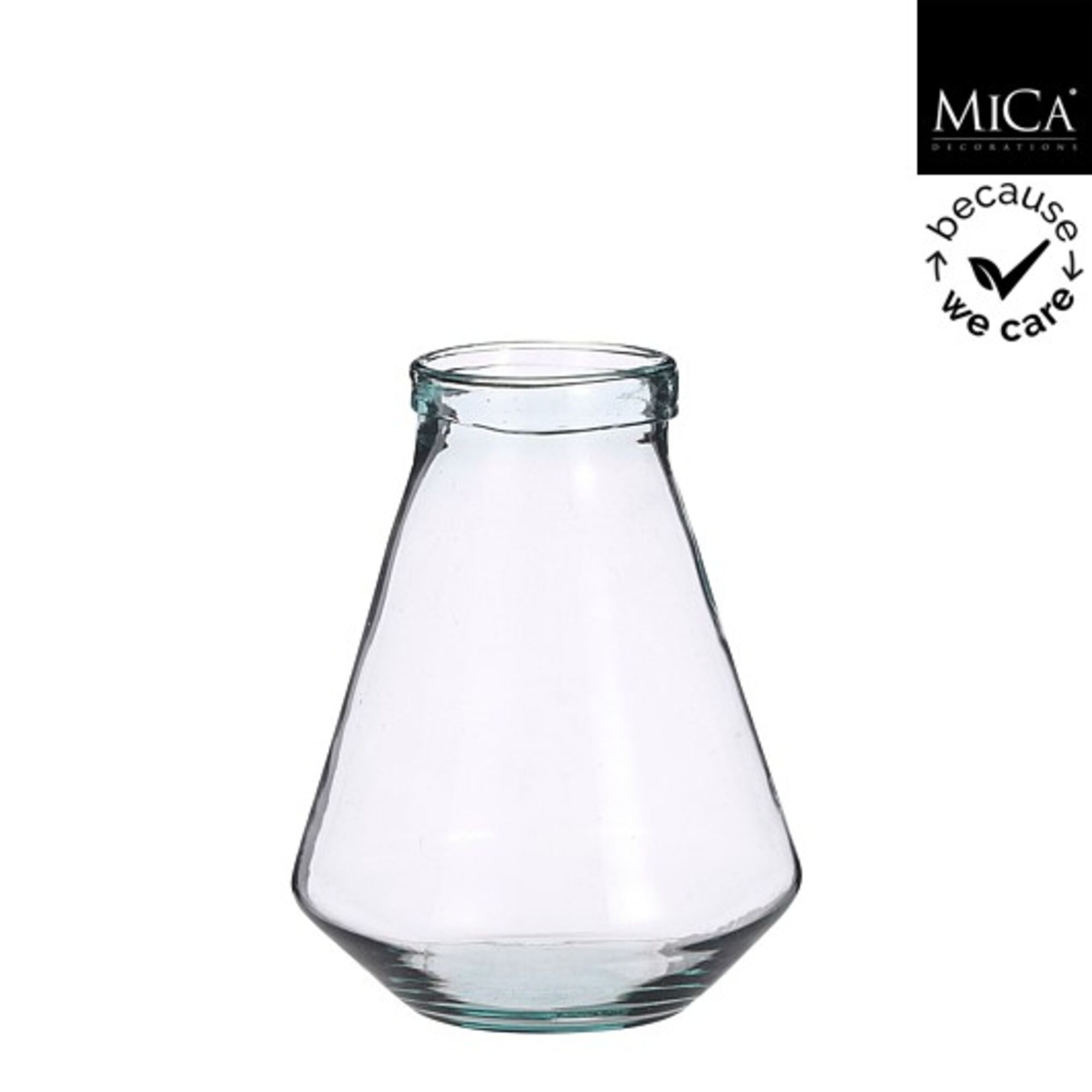 Jive vaas recycled glas