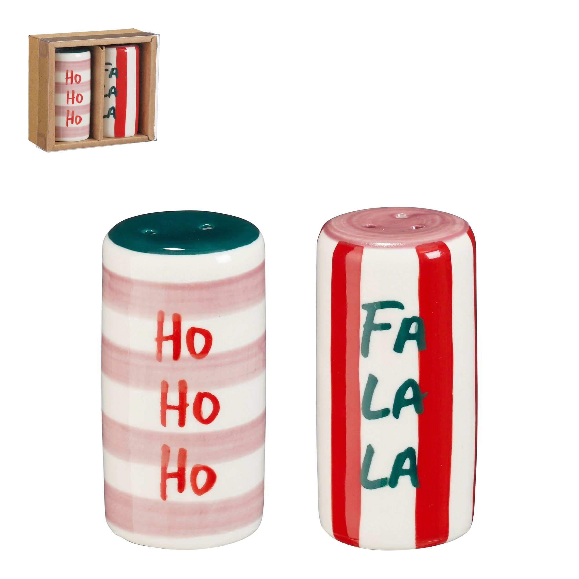 Anna peper en zoutstel rood 2 stuks