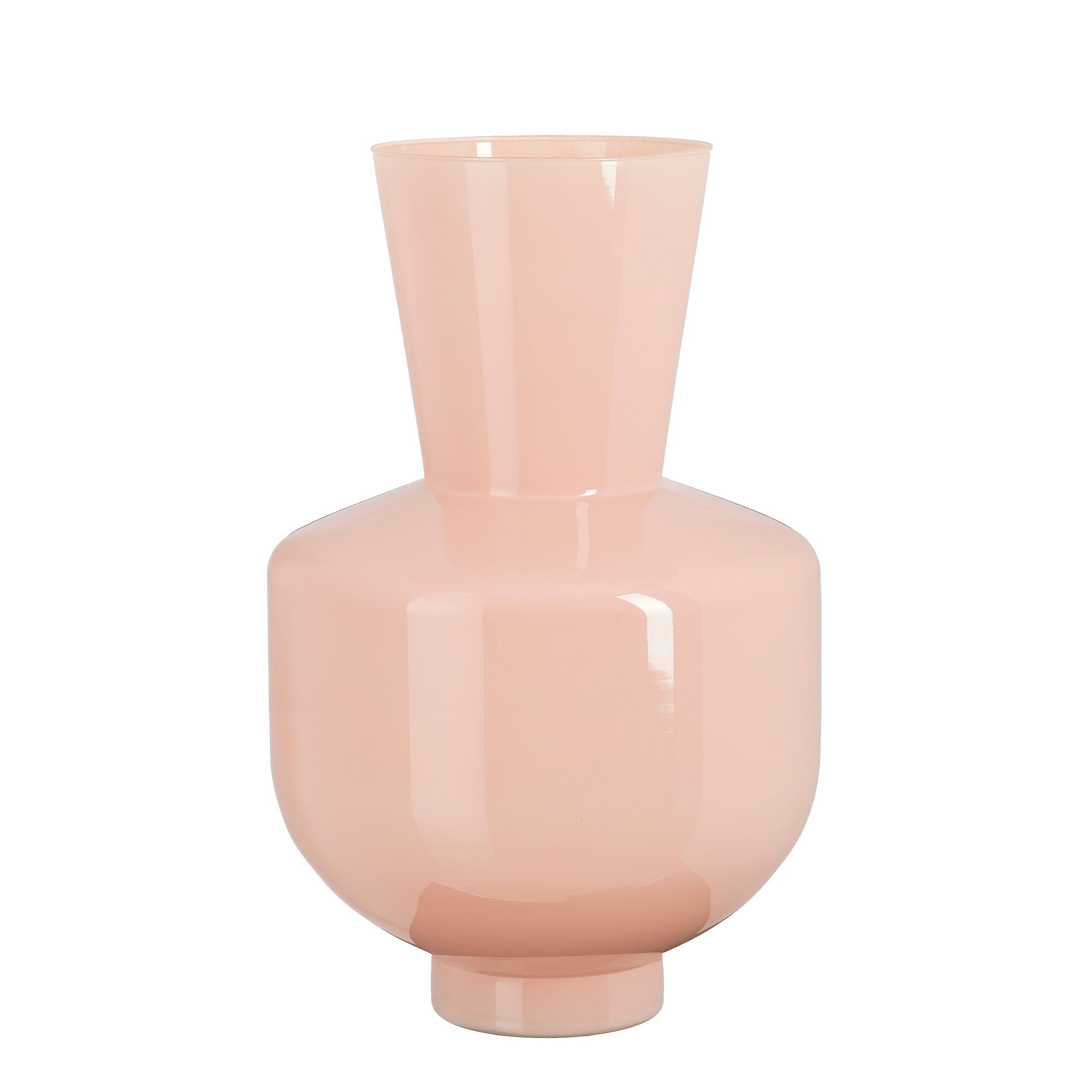 Judy vaas glas roze