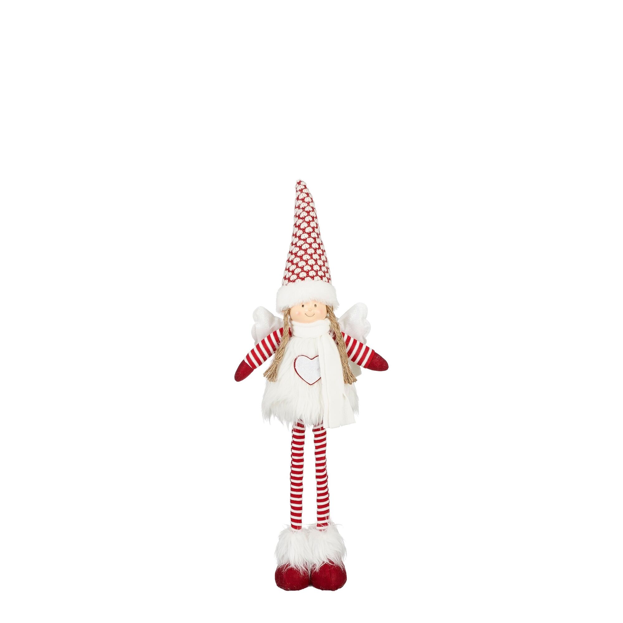 Decoratie engel rood