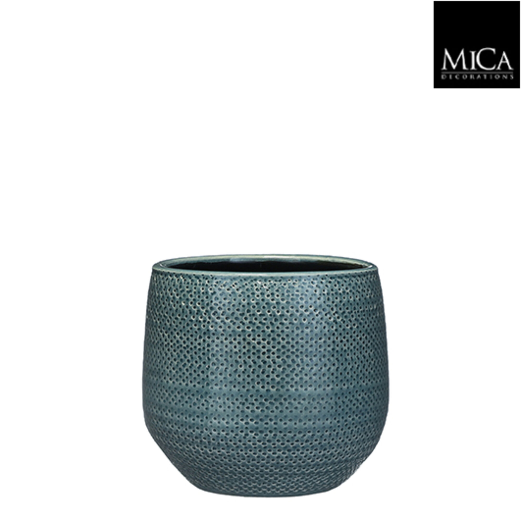 Gabriel pot rond blauw