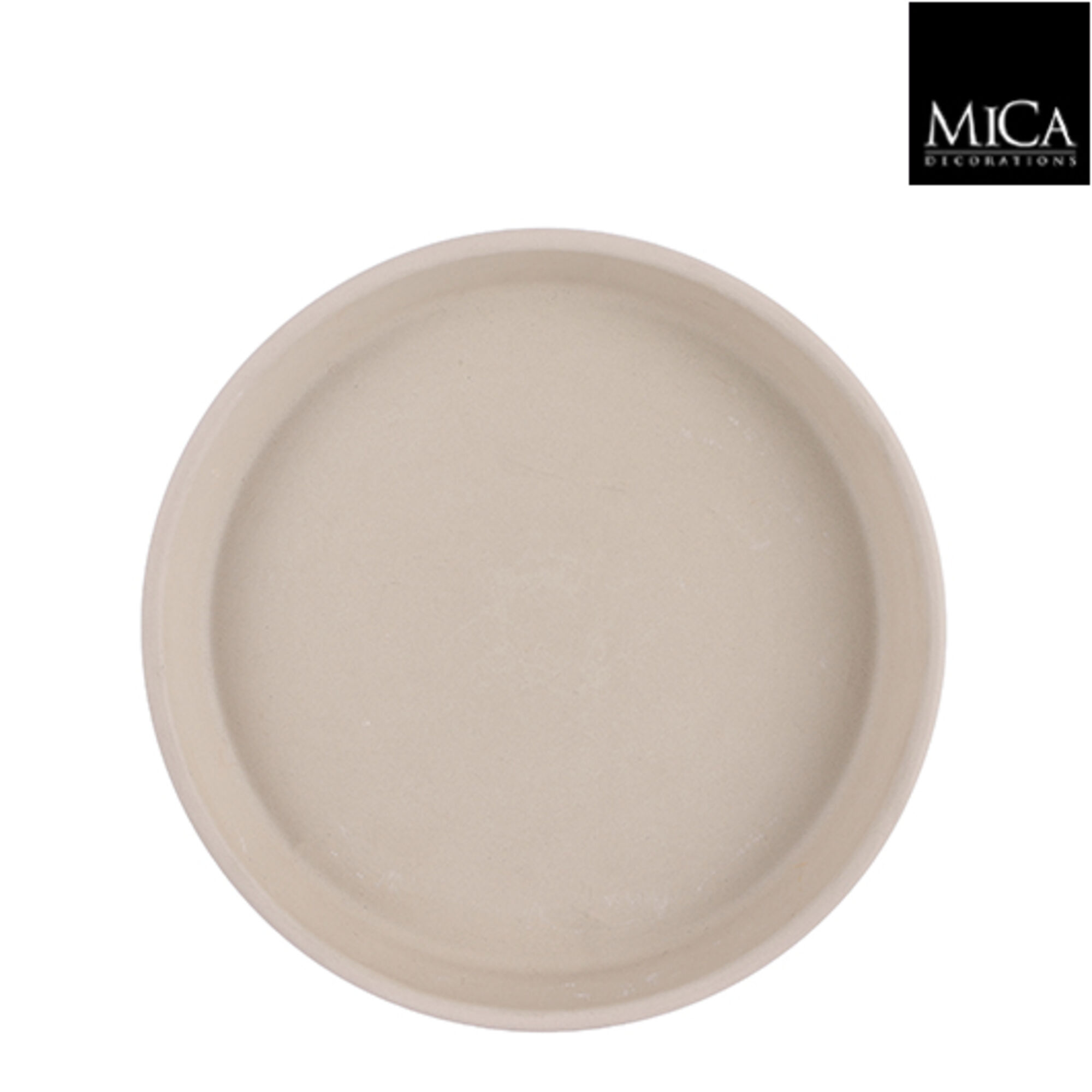 Stan bord rond creme