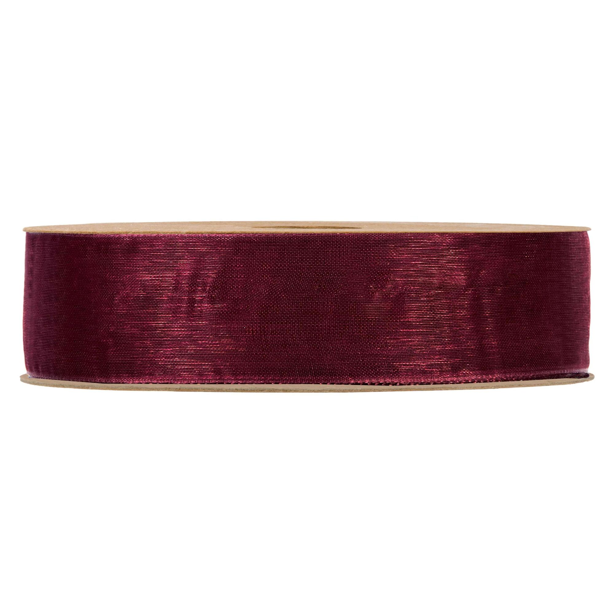 Organza Mat - Wine