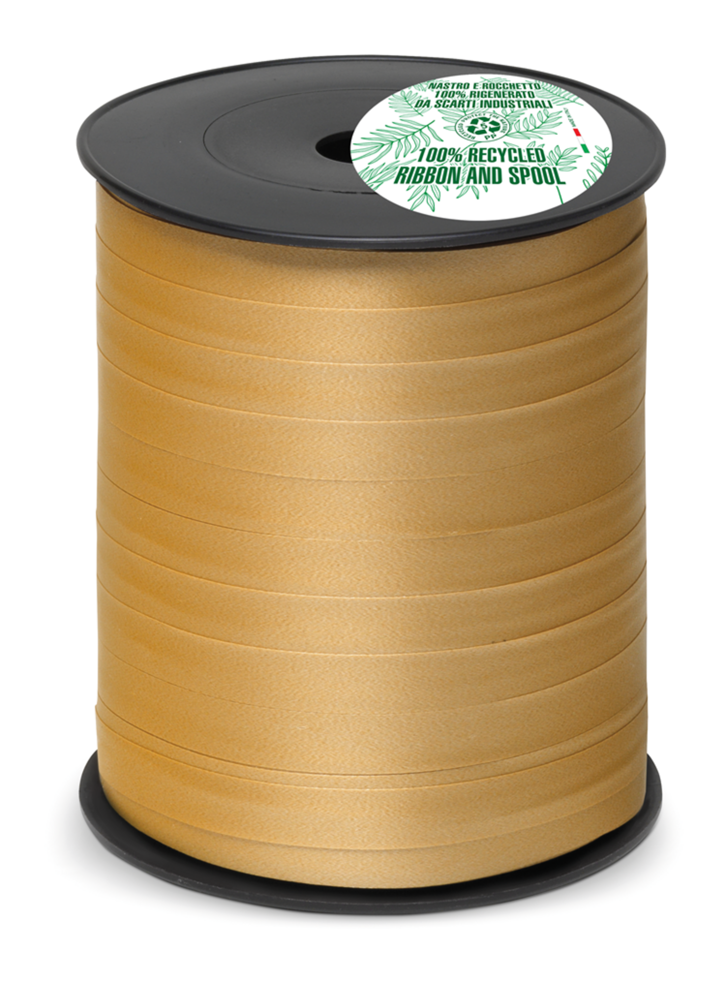 100% Recycled Krullint - Oker