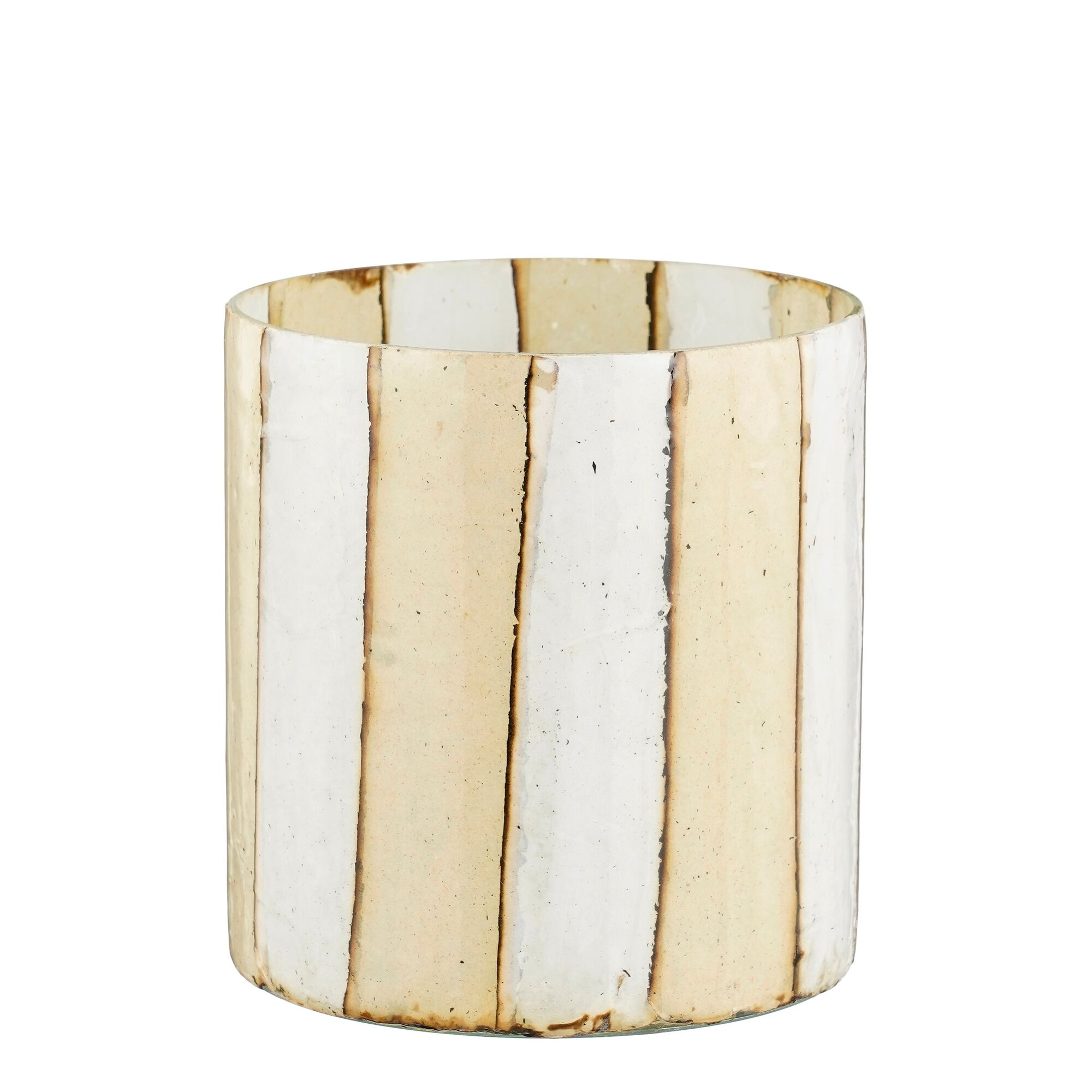 Theelicht houder creme