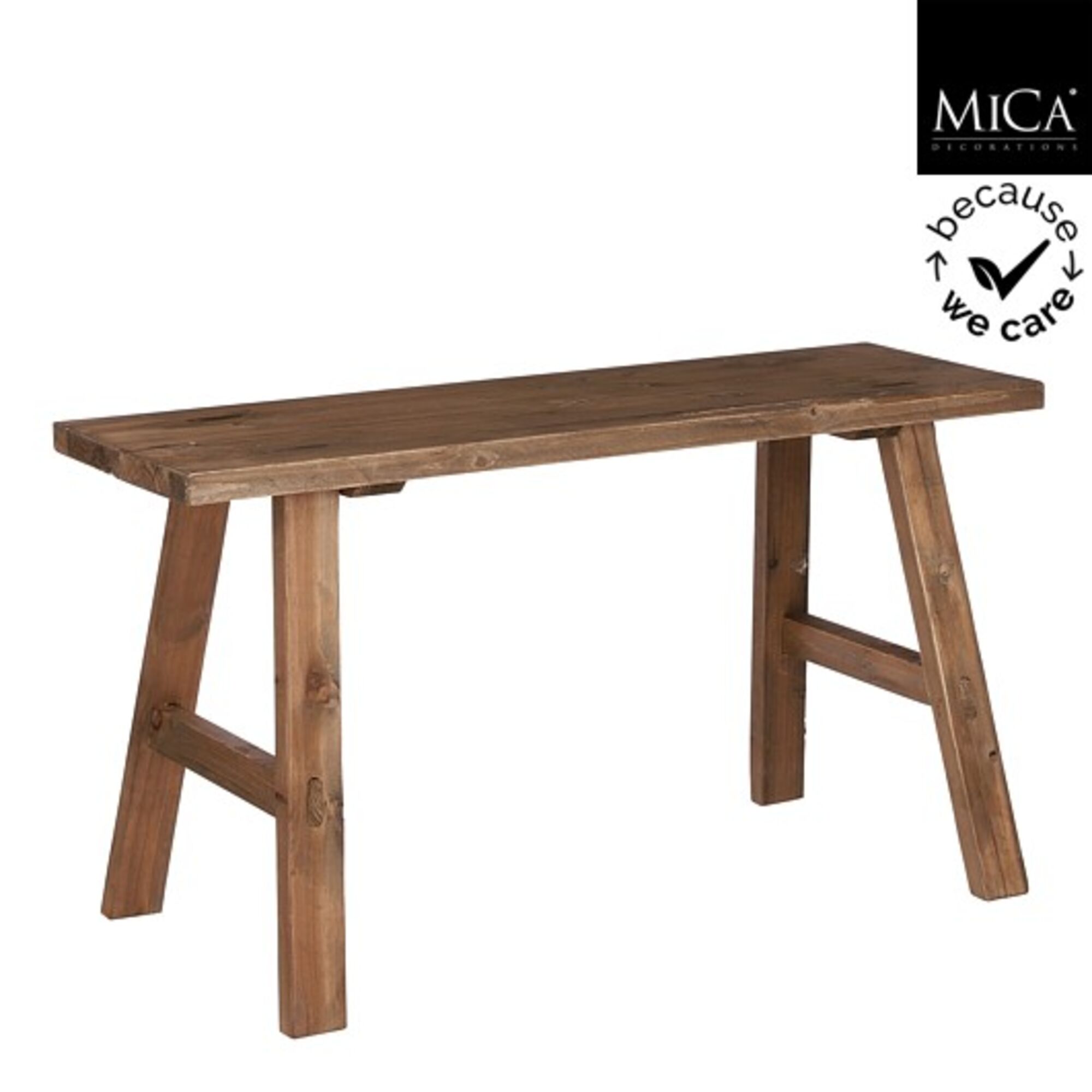 Bold bank recycled hout bruin