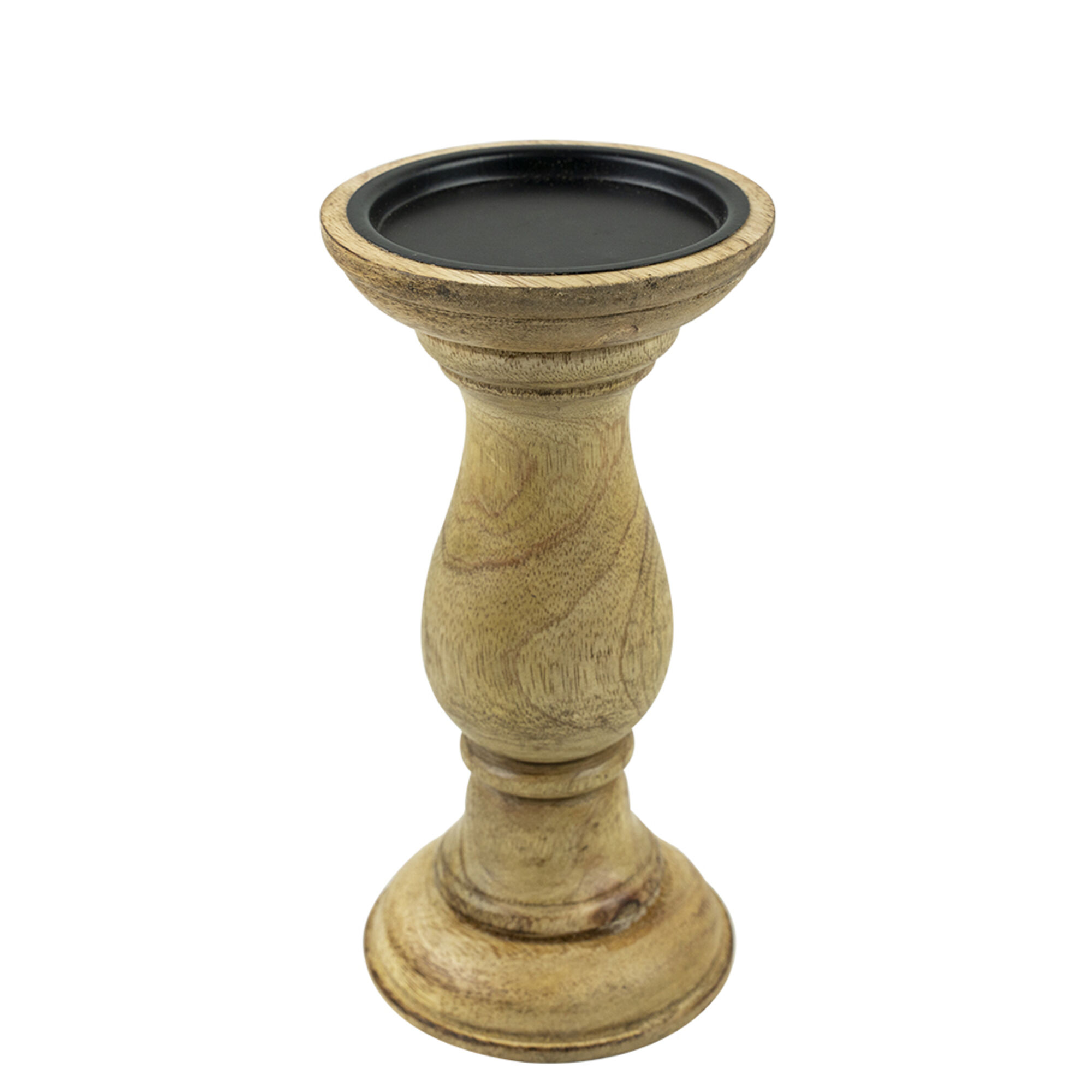 kandelaar rond mango hout