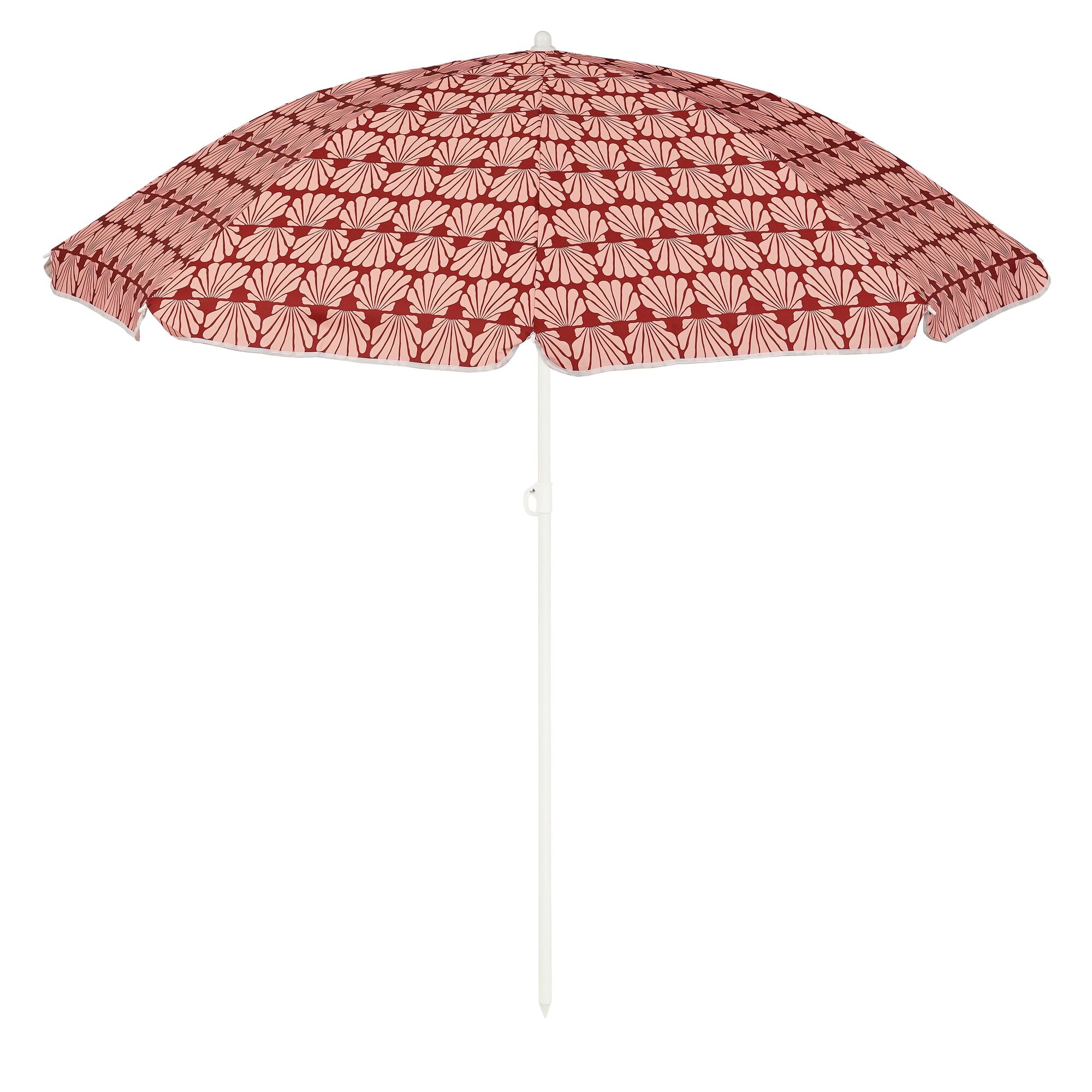 Parasol print bruin