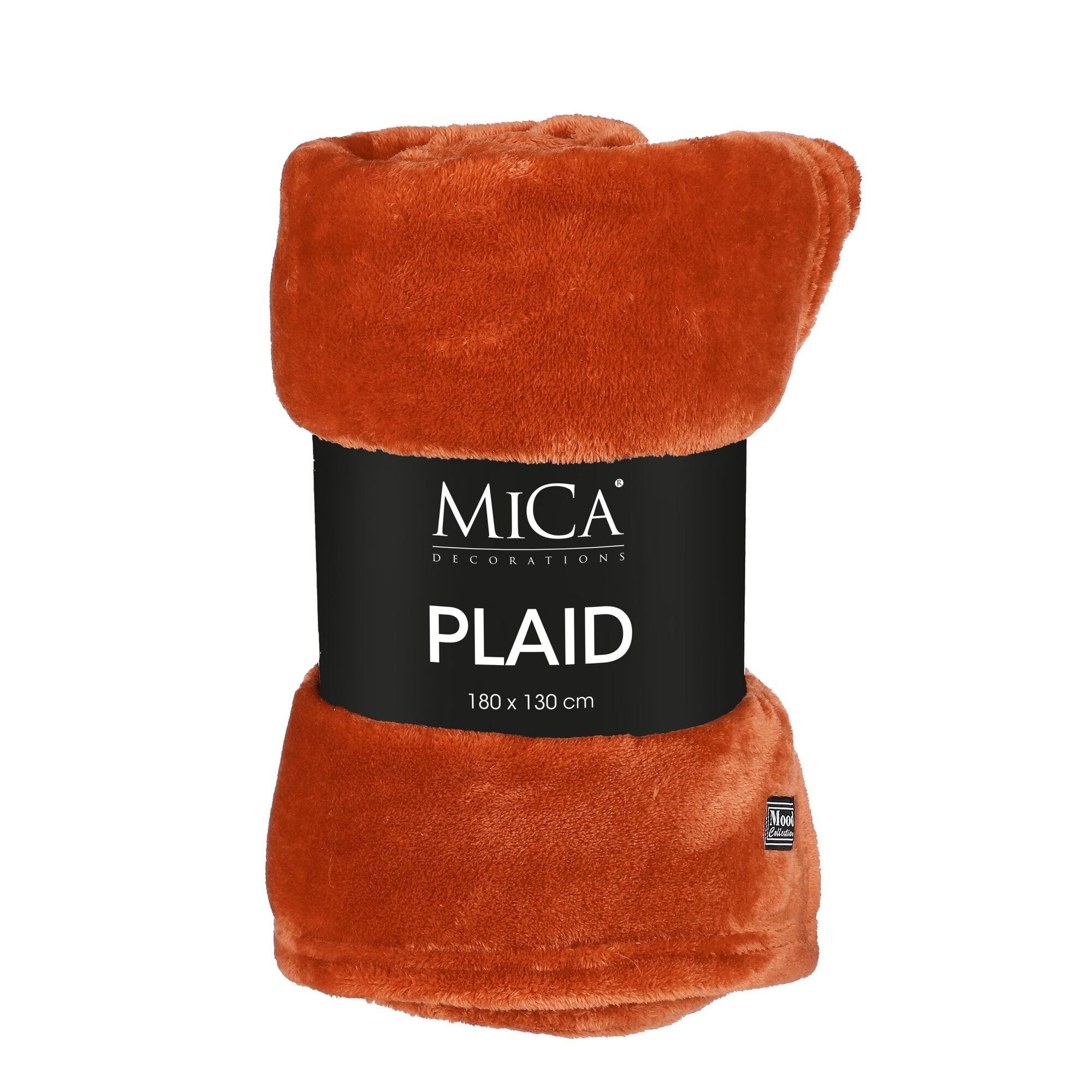 Famke fleece plaid terra