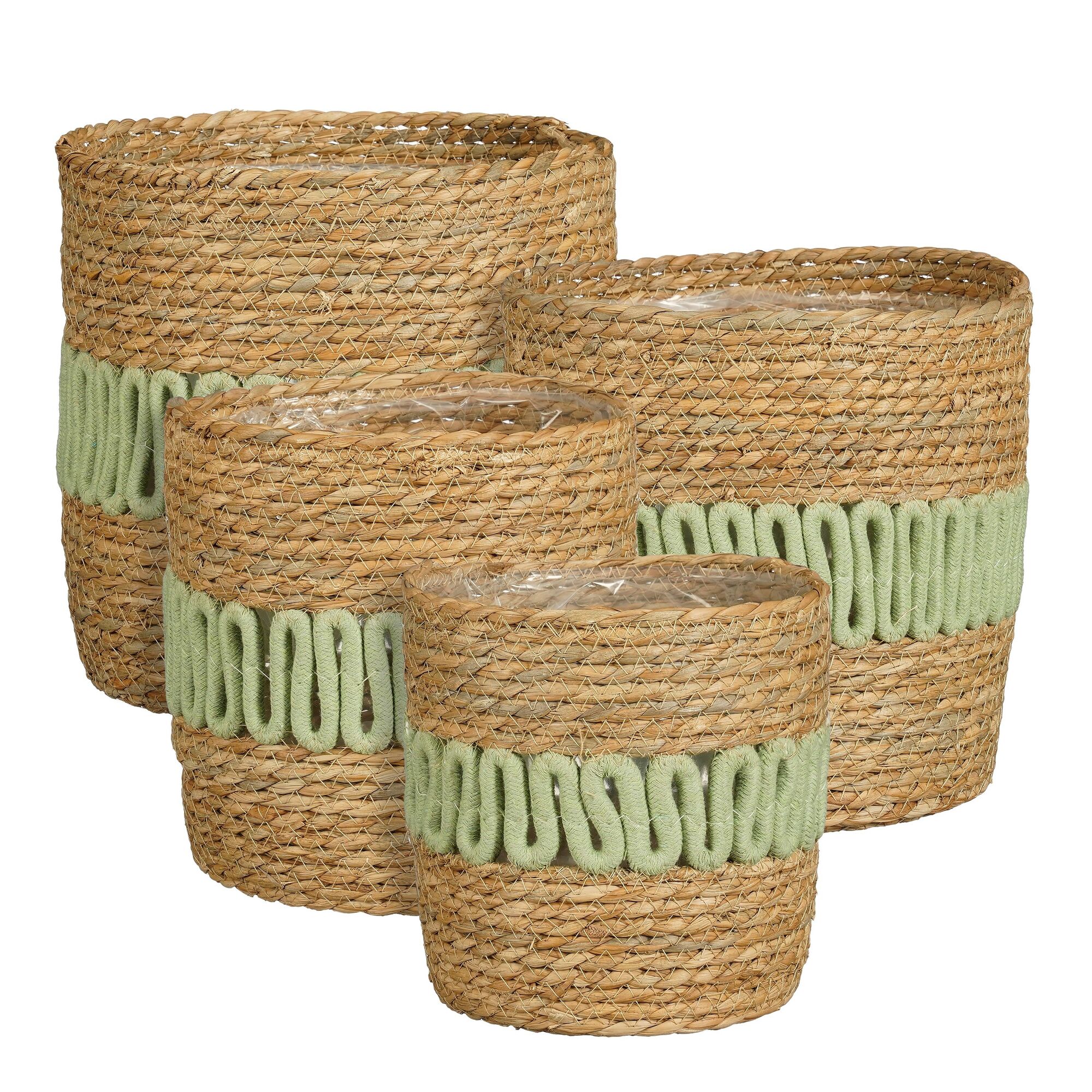 Fernandez mand rond l.groen set van 4