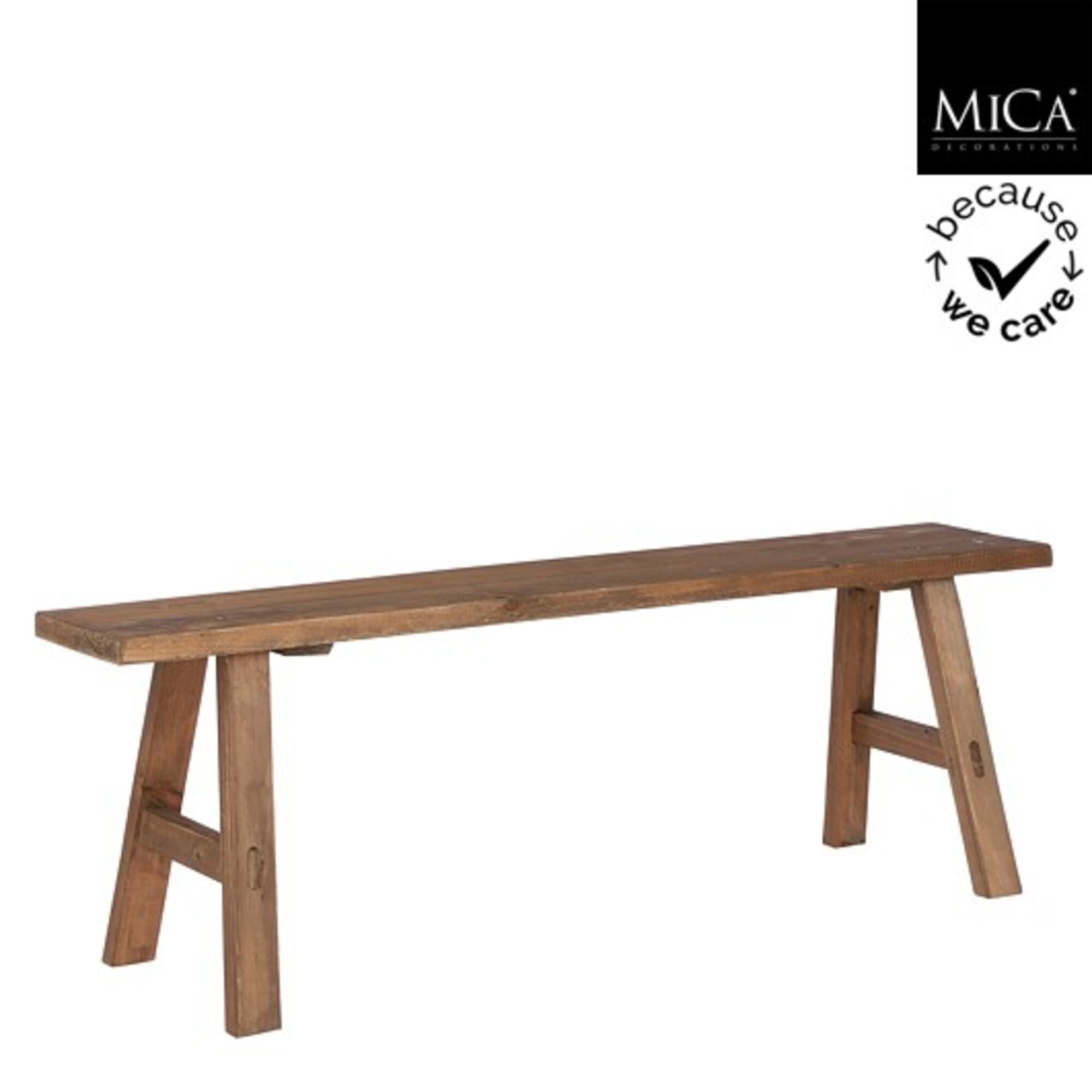 Bold bank recycled hout bruin