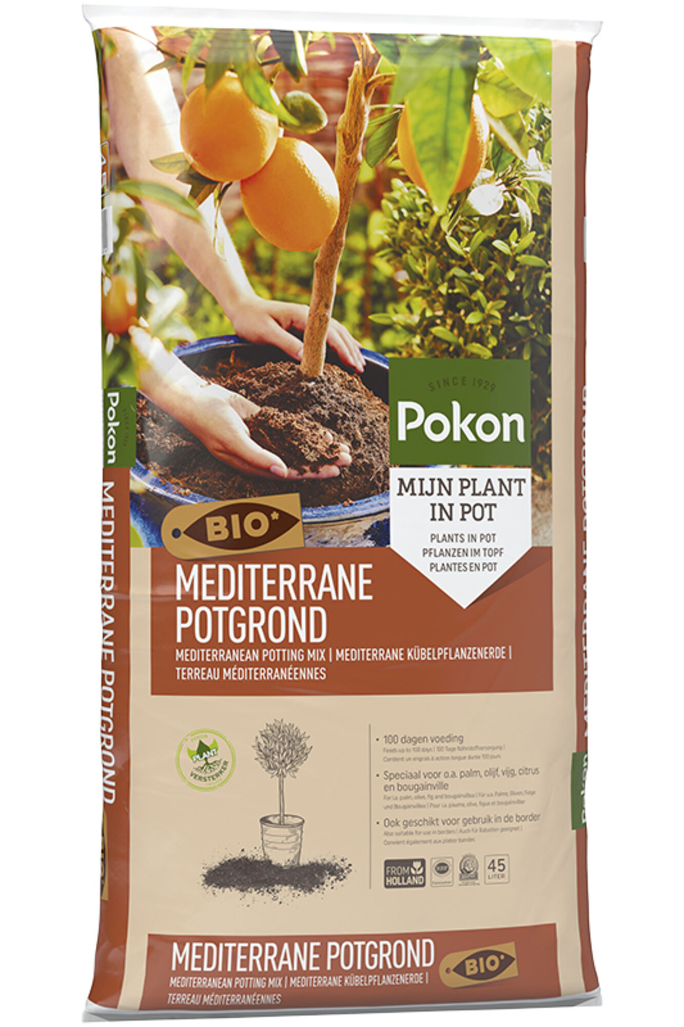 Pokon Bio Mediterrane Potgrond