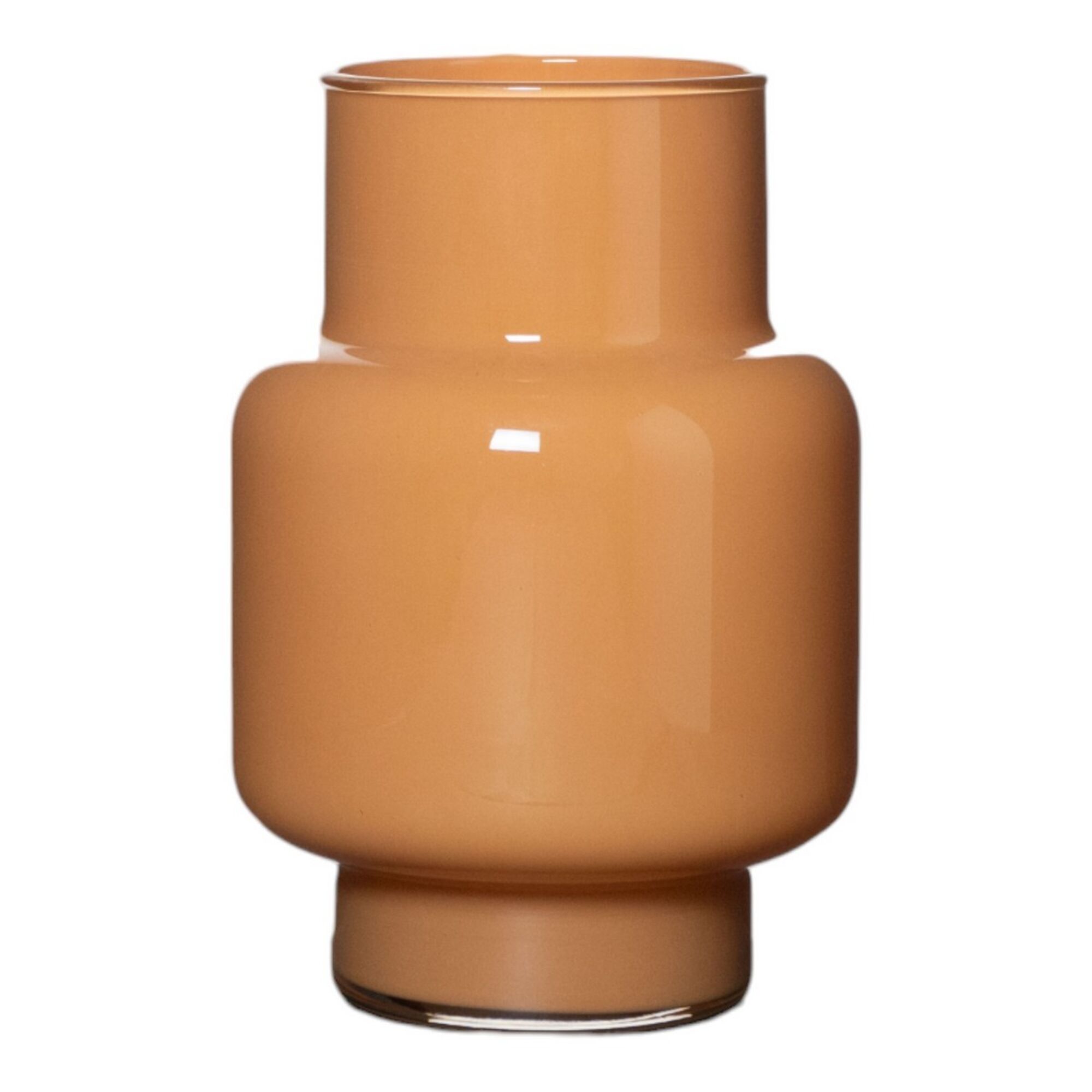 Vase Pien Solid Apricot Orange