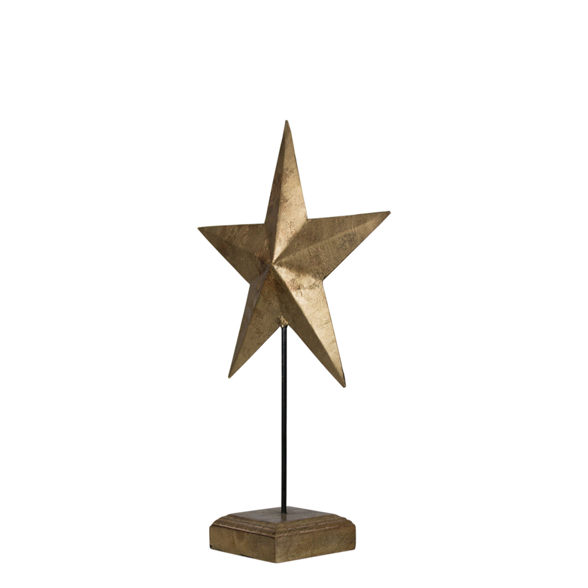 staande ster goud