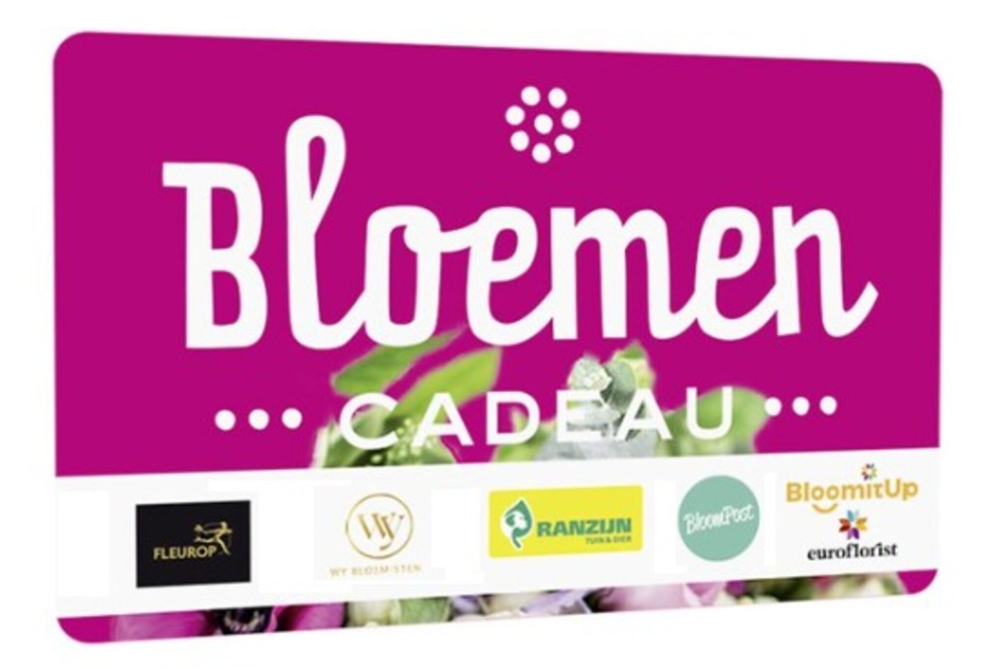 Bloemencadeaubon