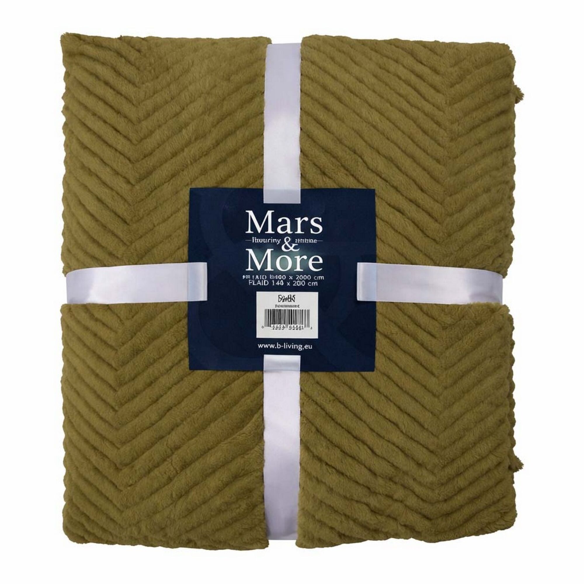 Plaid Visgraat Groen