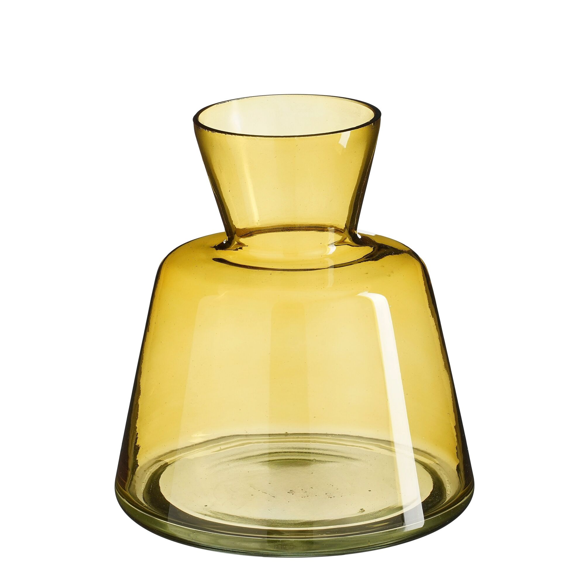 Strato vaas glas bruin