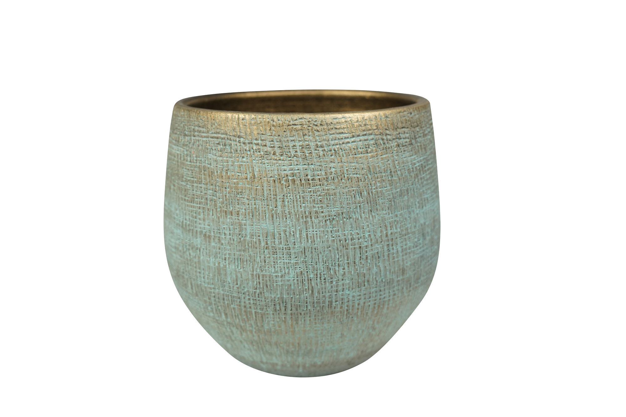 Pot Ryan shiny blue