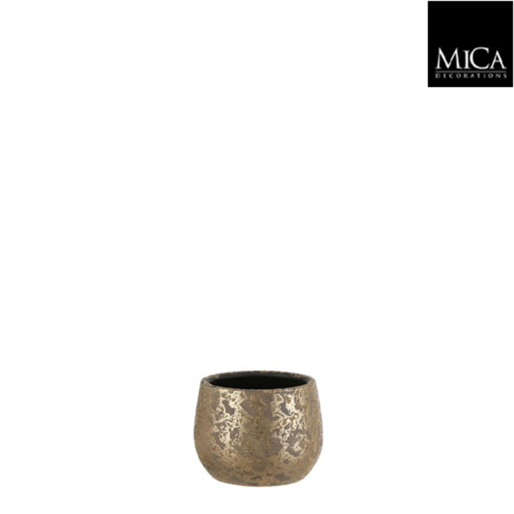 Clemente pot rond goud