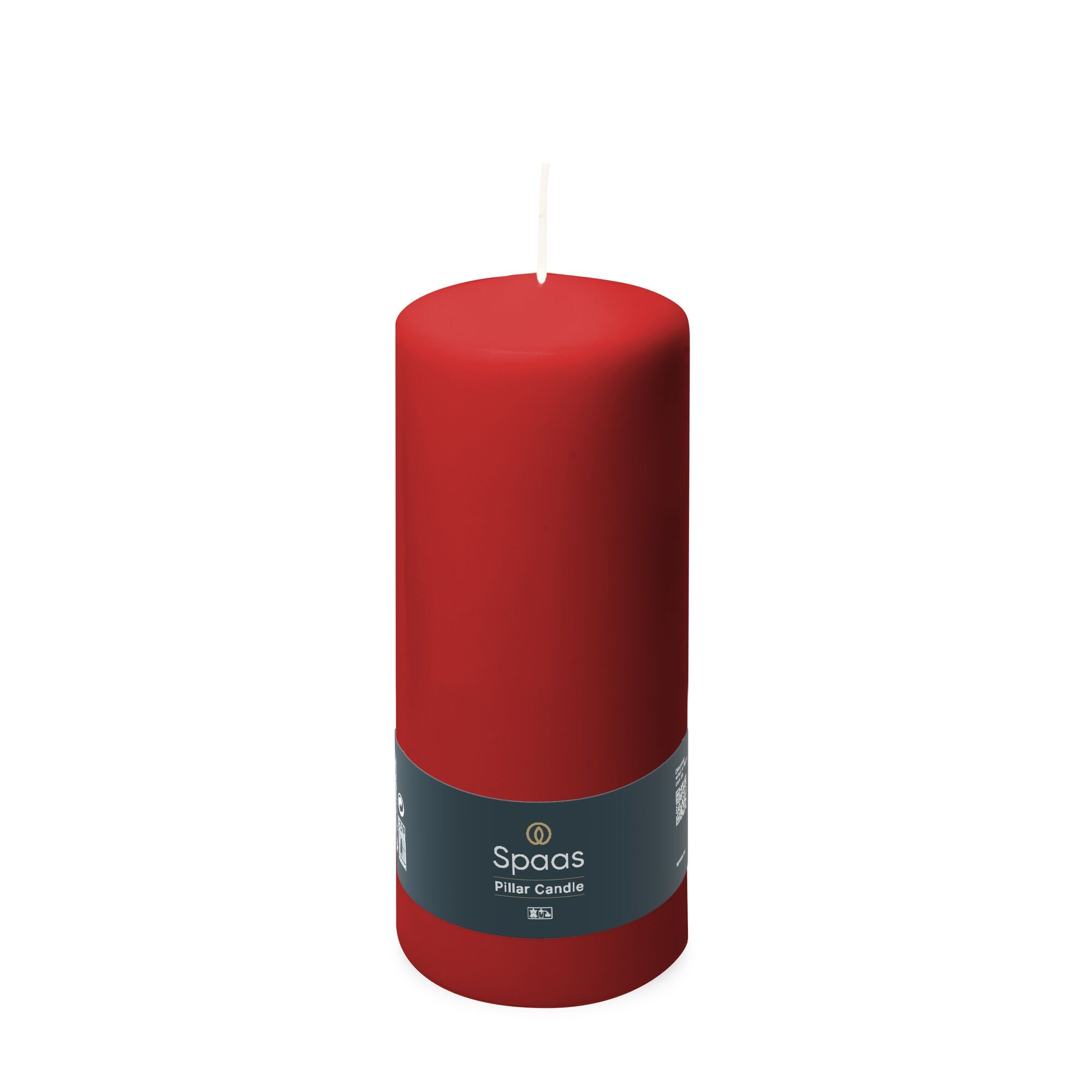 Cilinderkaars 80/200 - rood