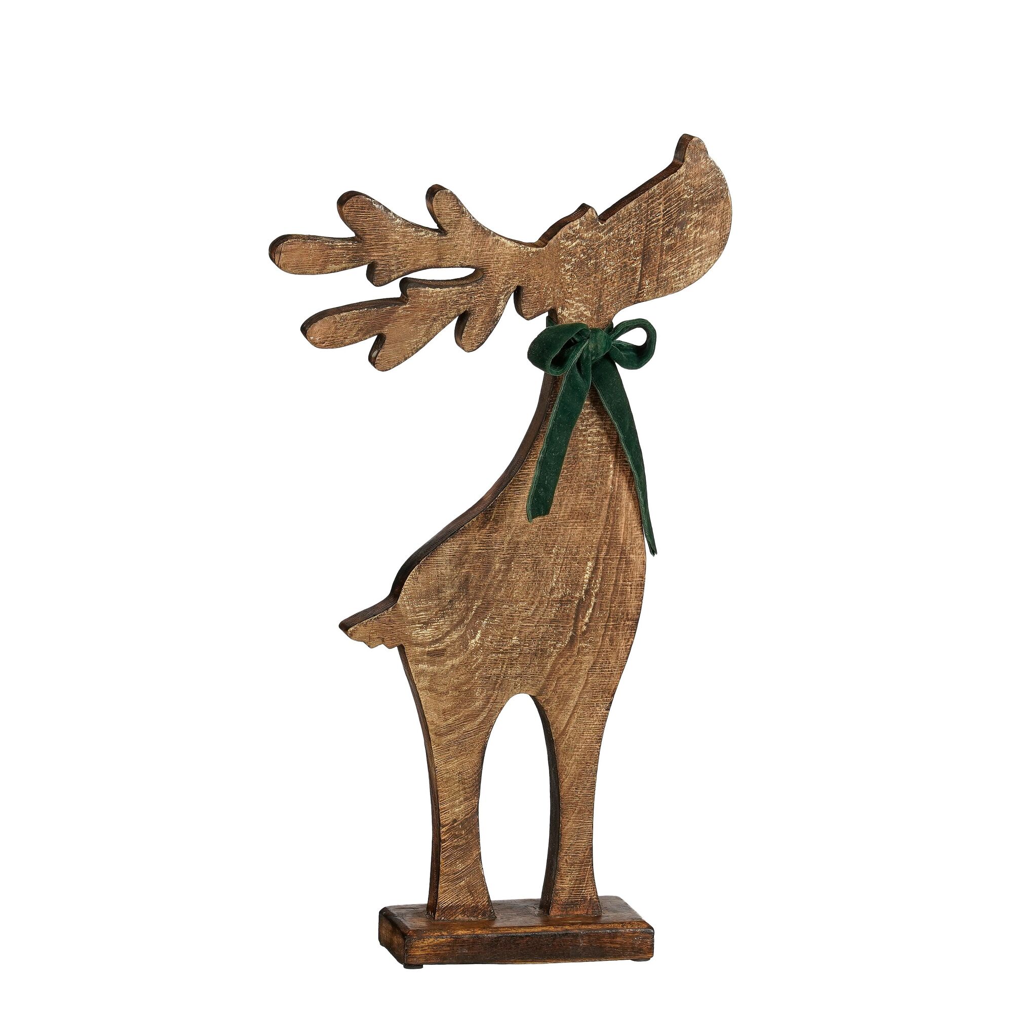 Decoratie rendier bruin FSC 100%
