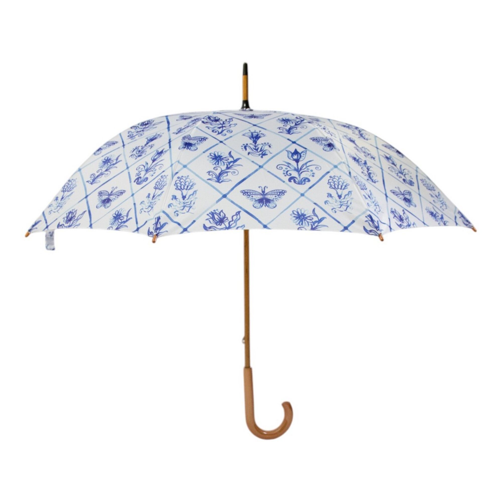 Paraplu Delfts blauw