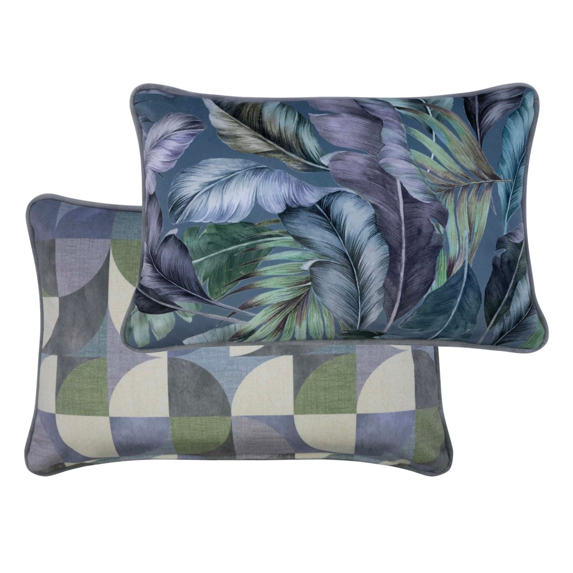 Milton kussen blauw