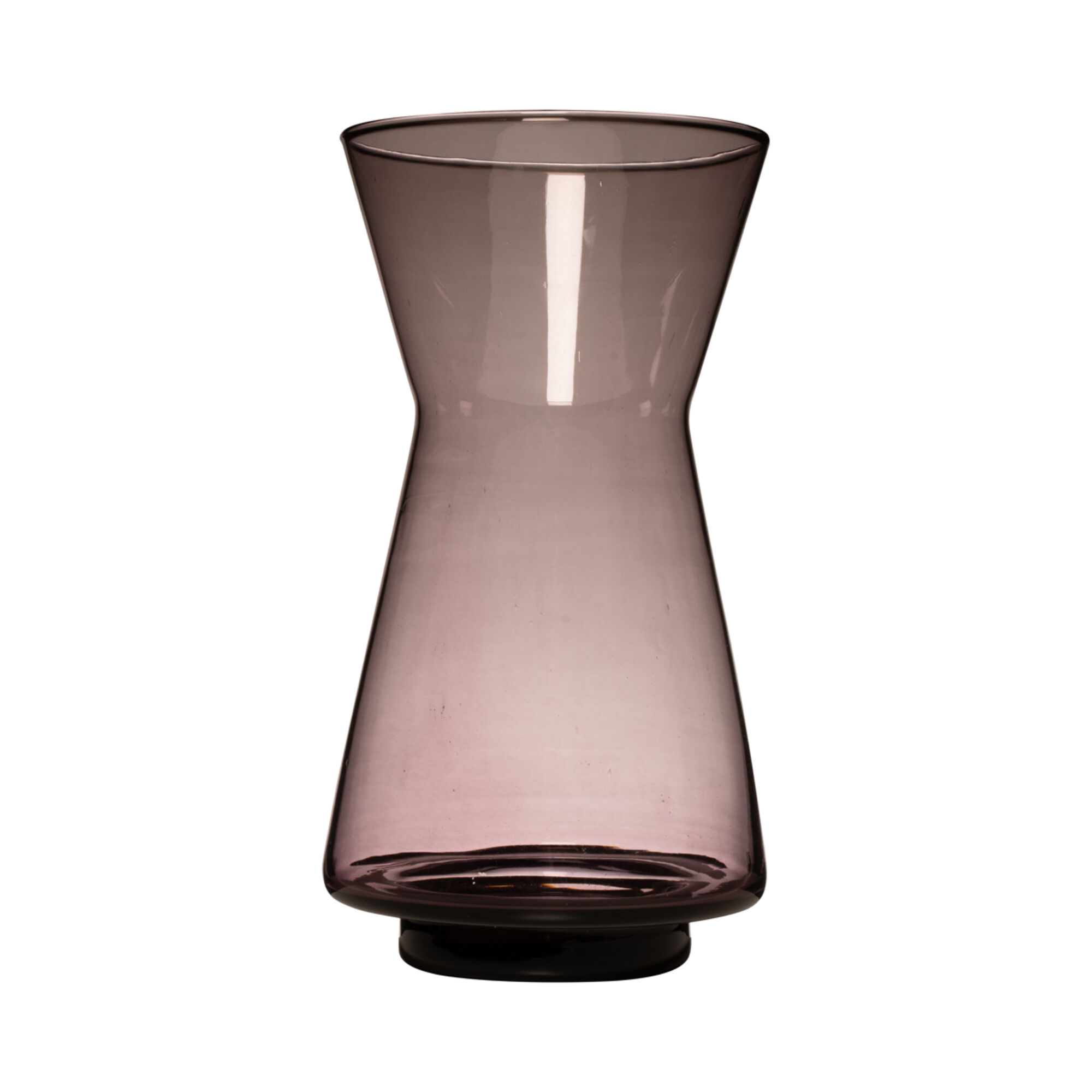 Rianne mondgeblazen Recycled Vaas paars