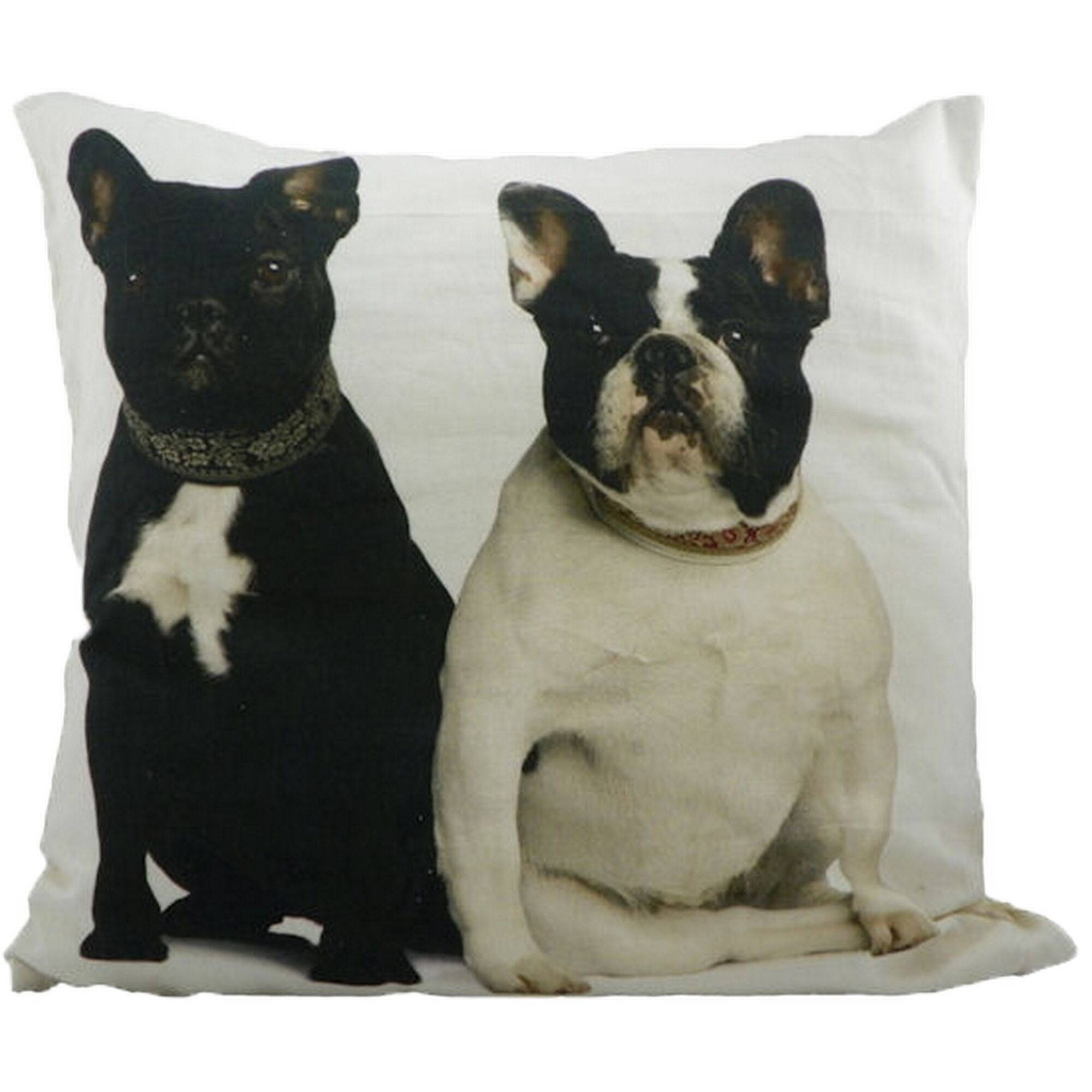 canvas kussen franse bulldogs