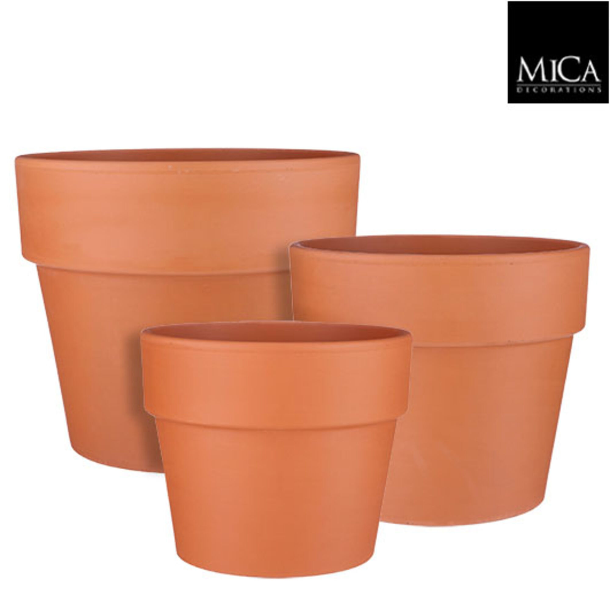 Carina pot rond terra