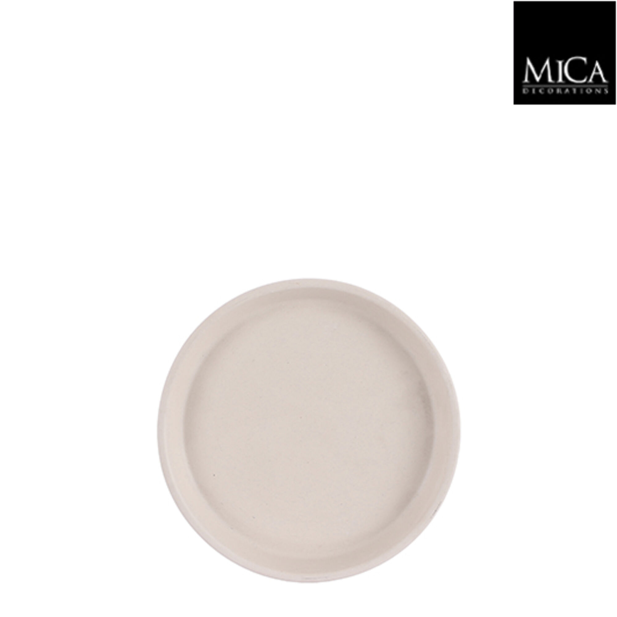 Stan bord rond creme