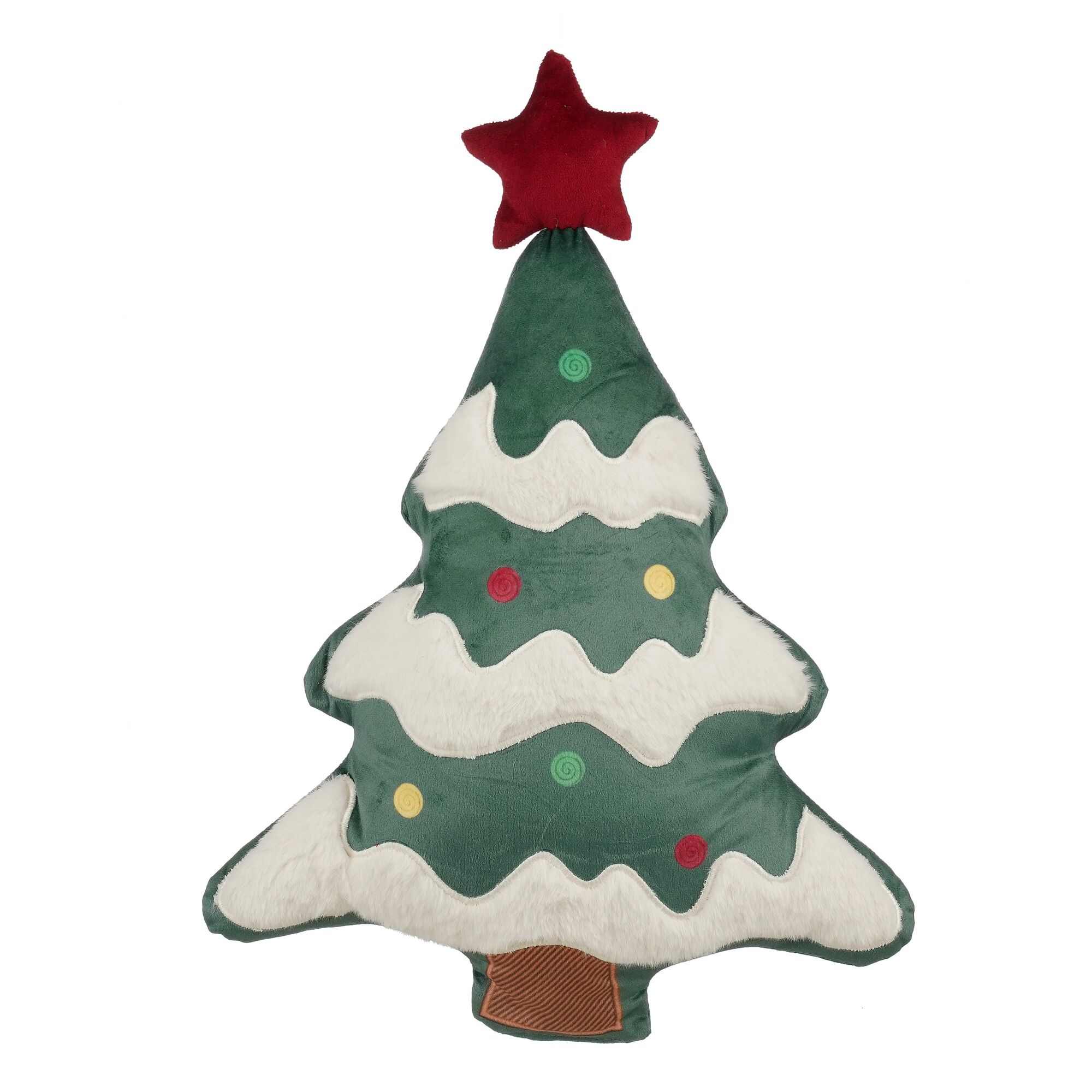 Kussen kerstboom groen
