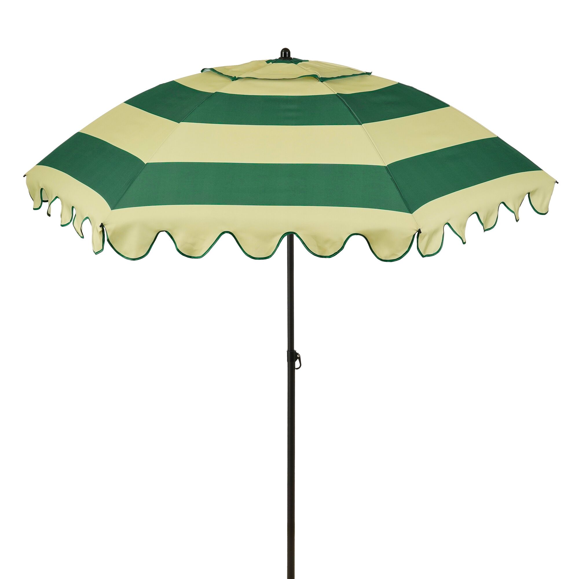 Parasol streep groen