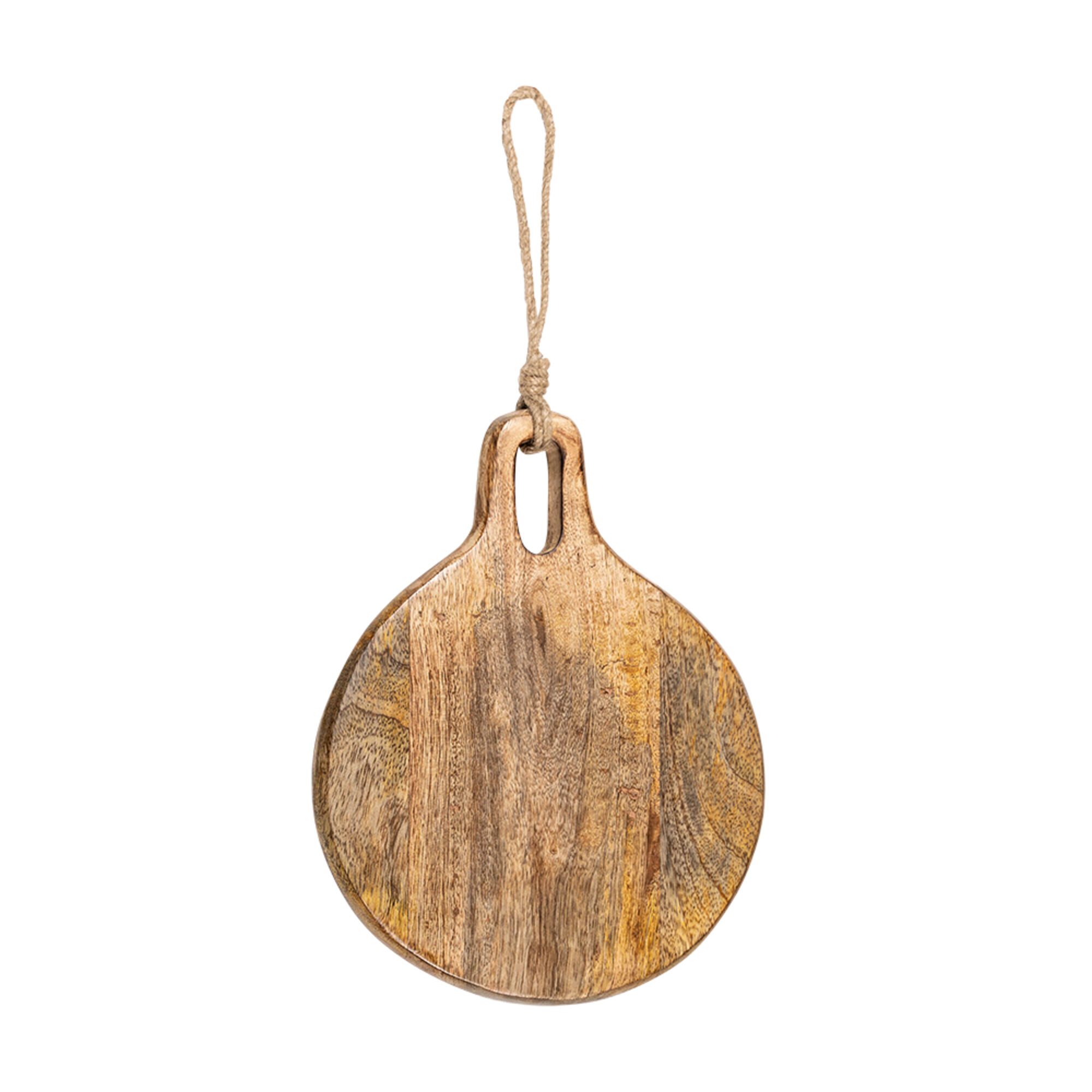 snijplank mango hout rond