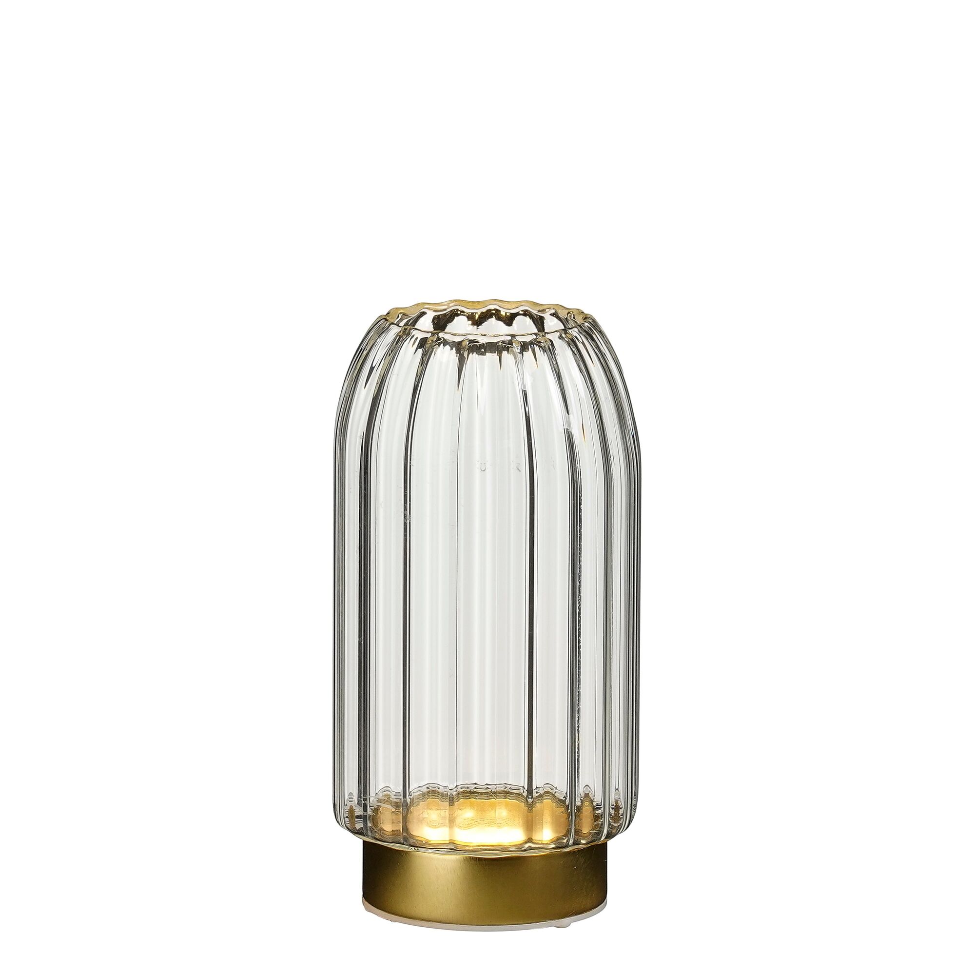 Neil tafellamp led goud battery operated