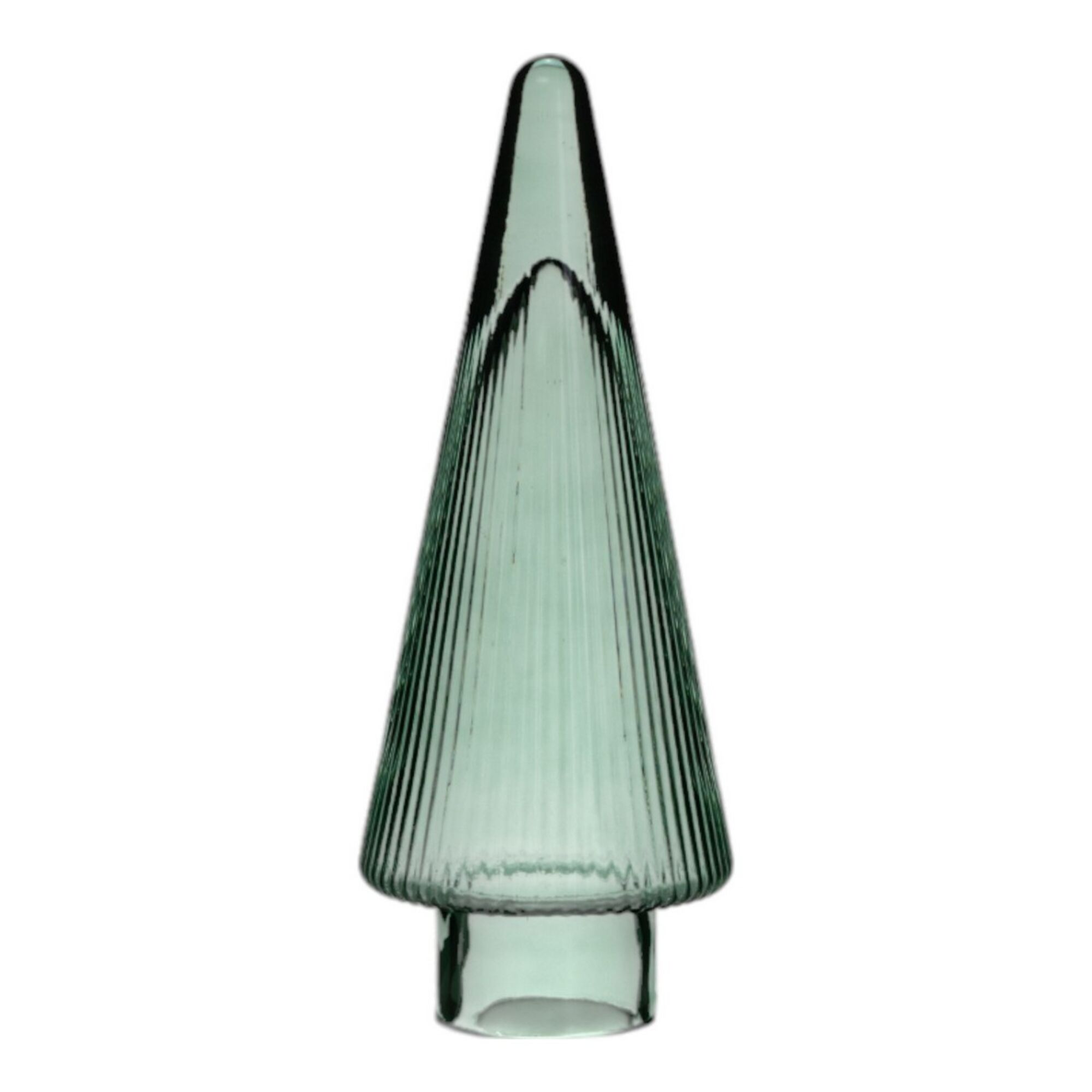 Decoratie Boom groen metallic