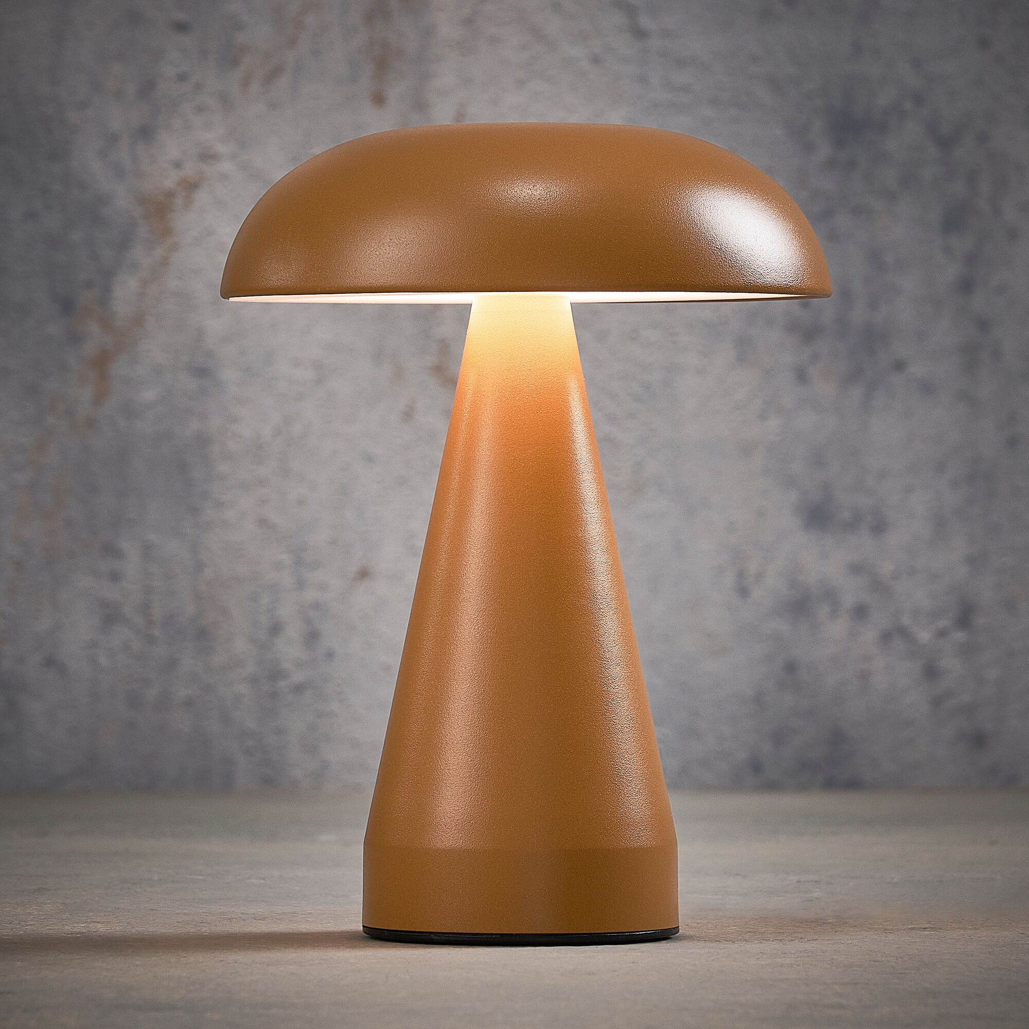 Tafellamp geel warm wit 24 led oplaadbare batterij USB aansluiting