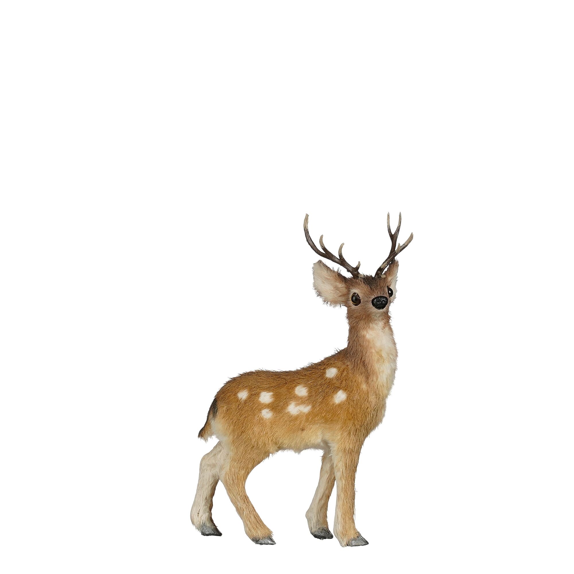 Decoratie hert bruin