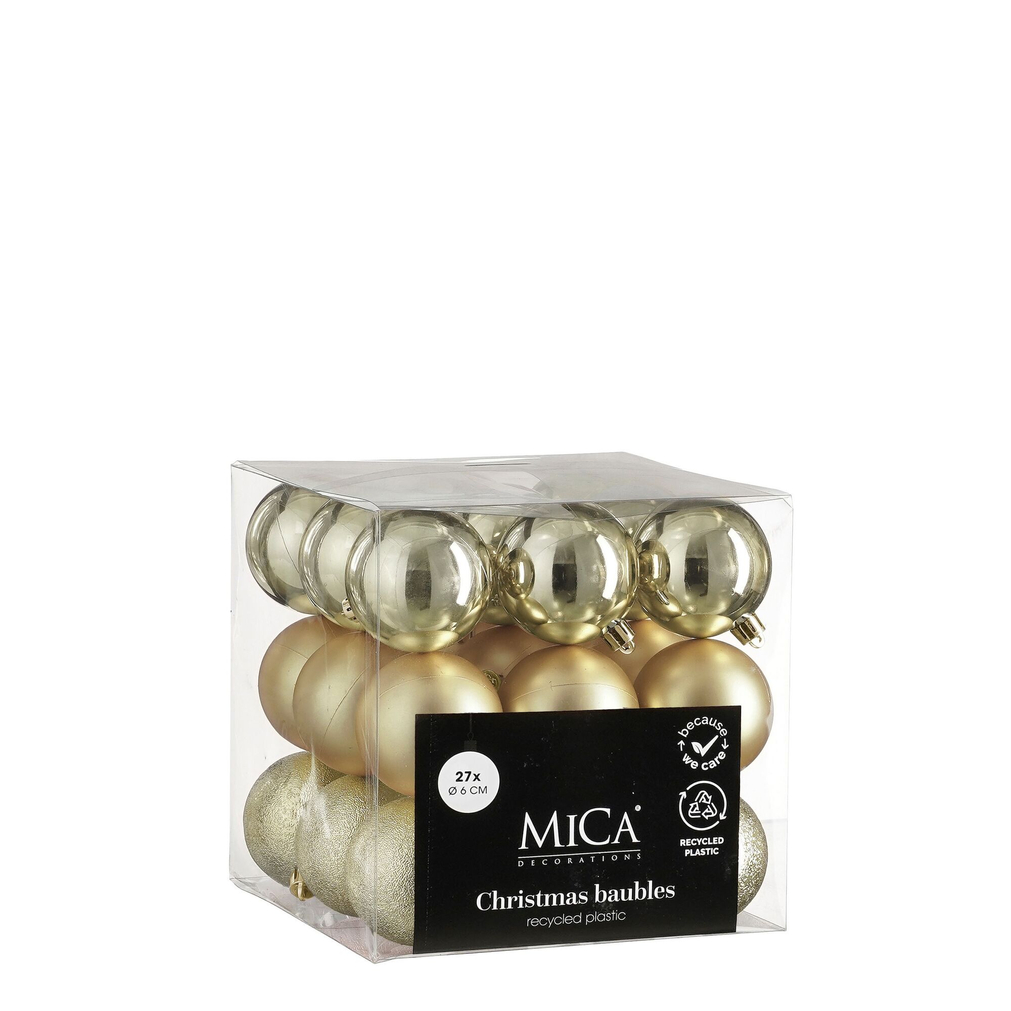 Bal onbreekbaar champagne 27 stuks