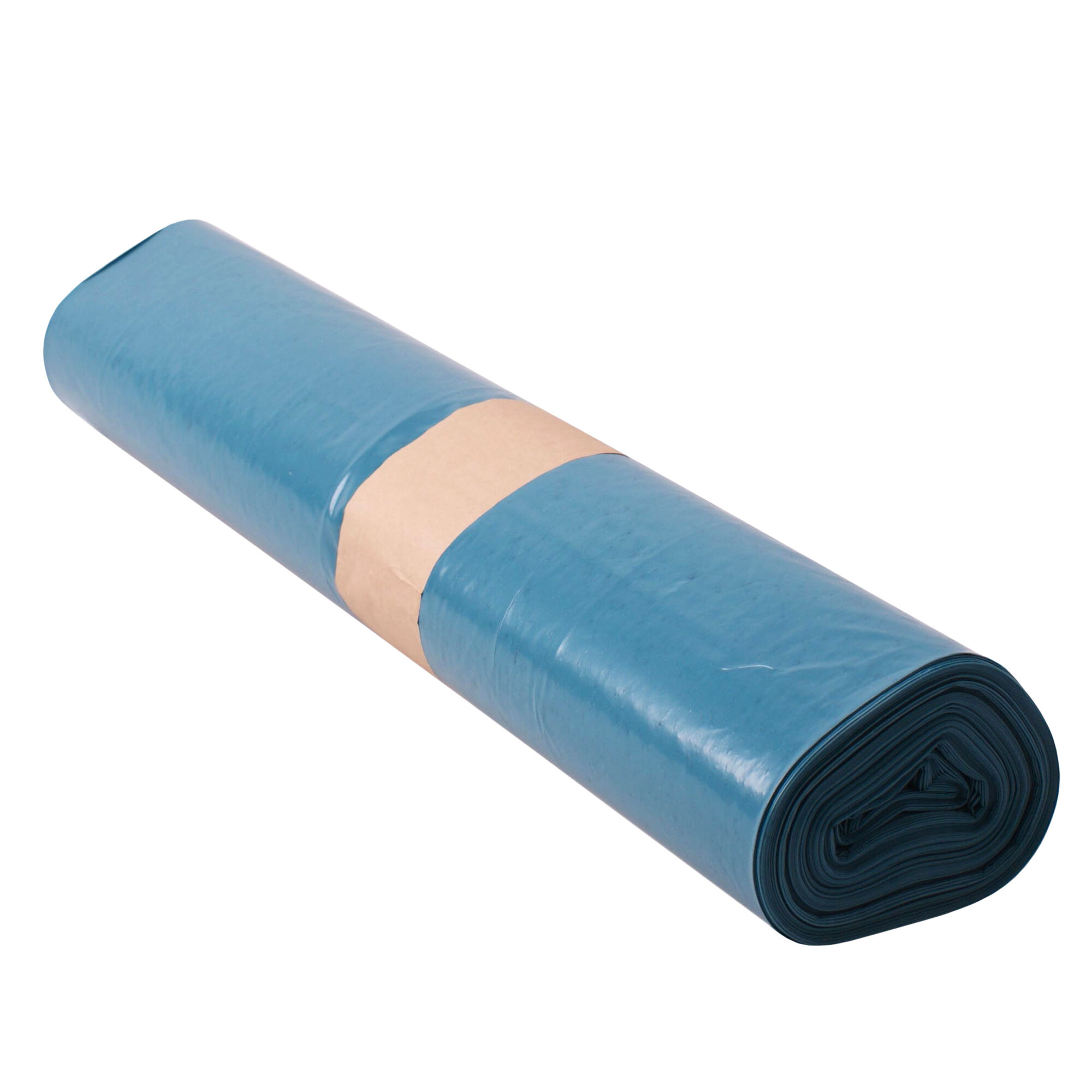 Vuilniszak 70mu - Blauw - rol 20 stuks