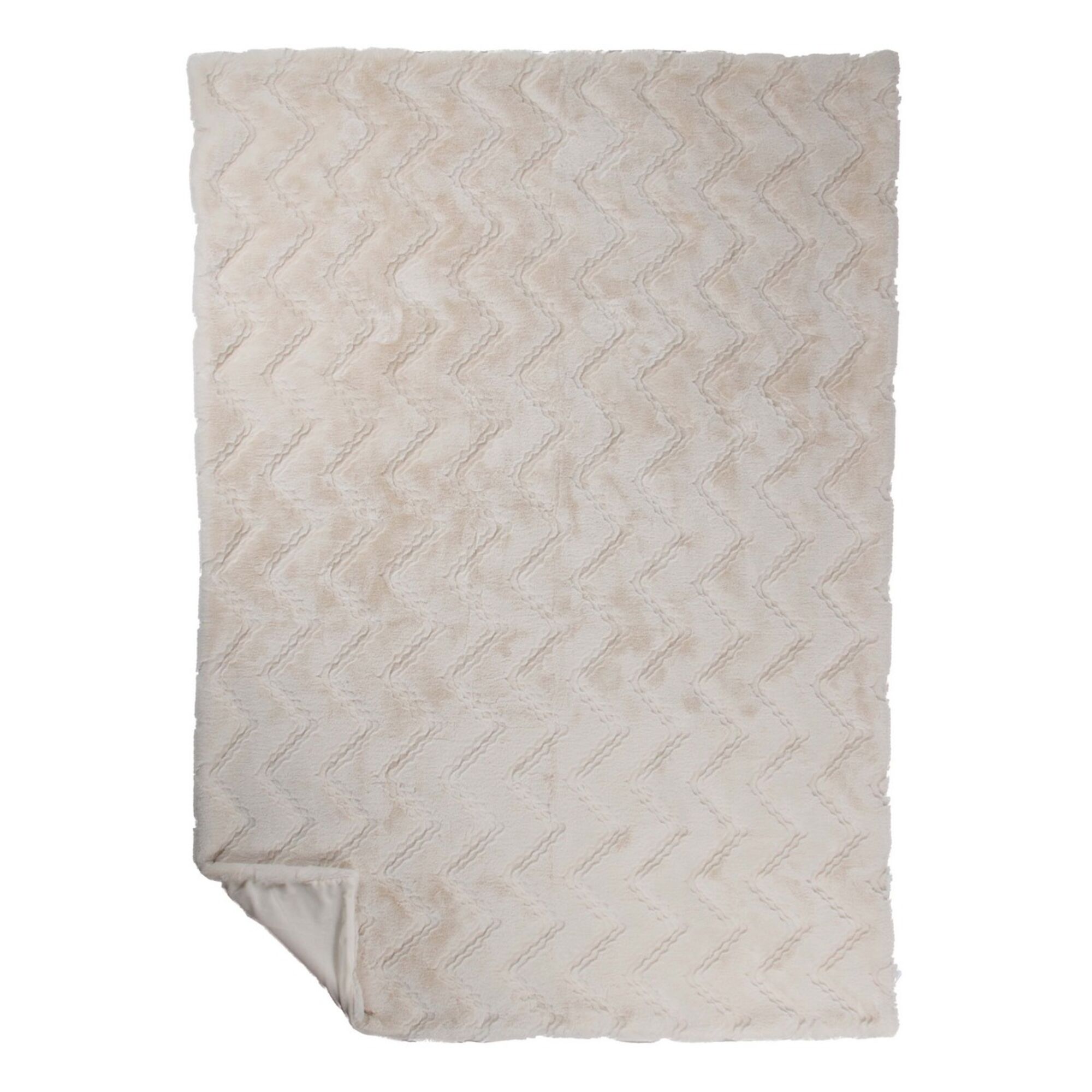 Plaid Zig Zag Off White