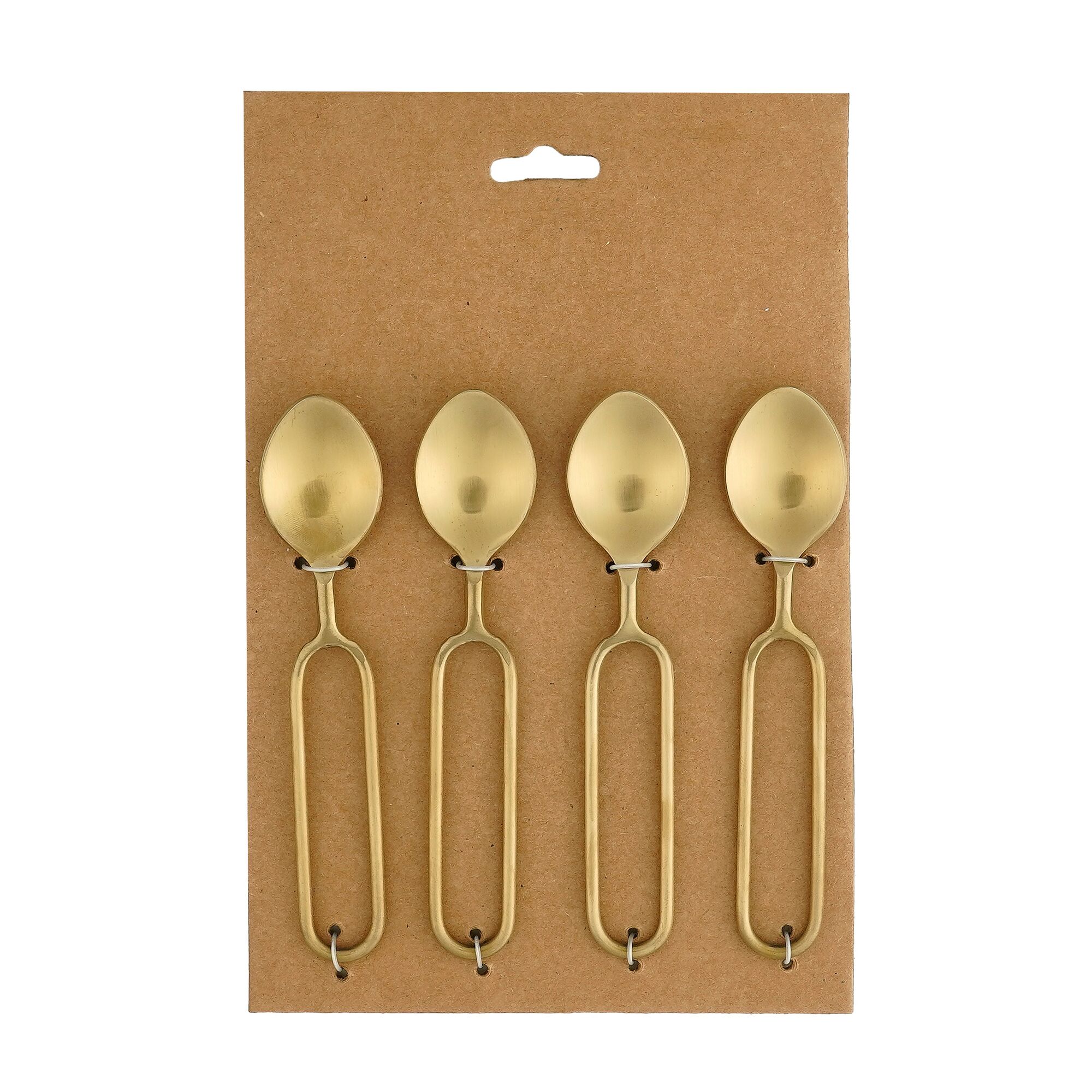 Ozzo lepel goud 4 stuks