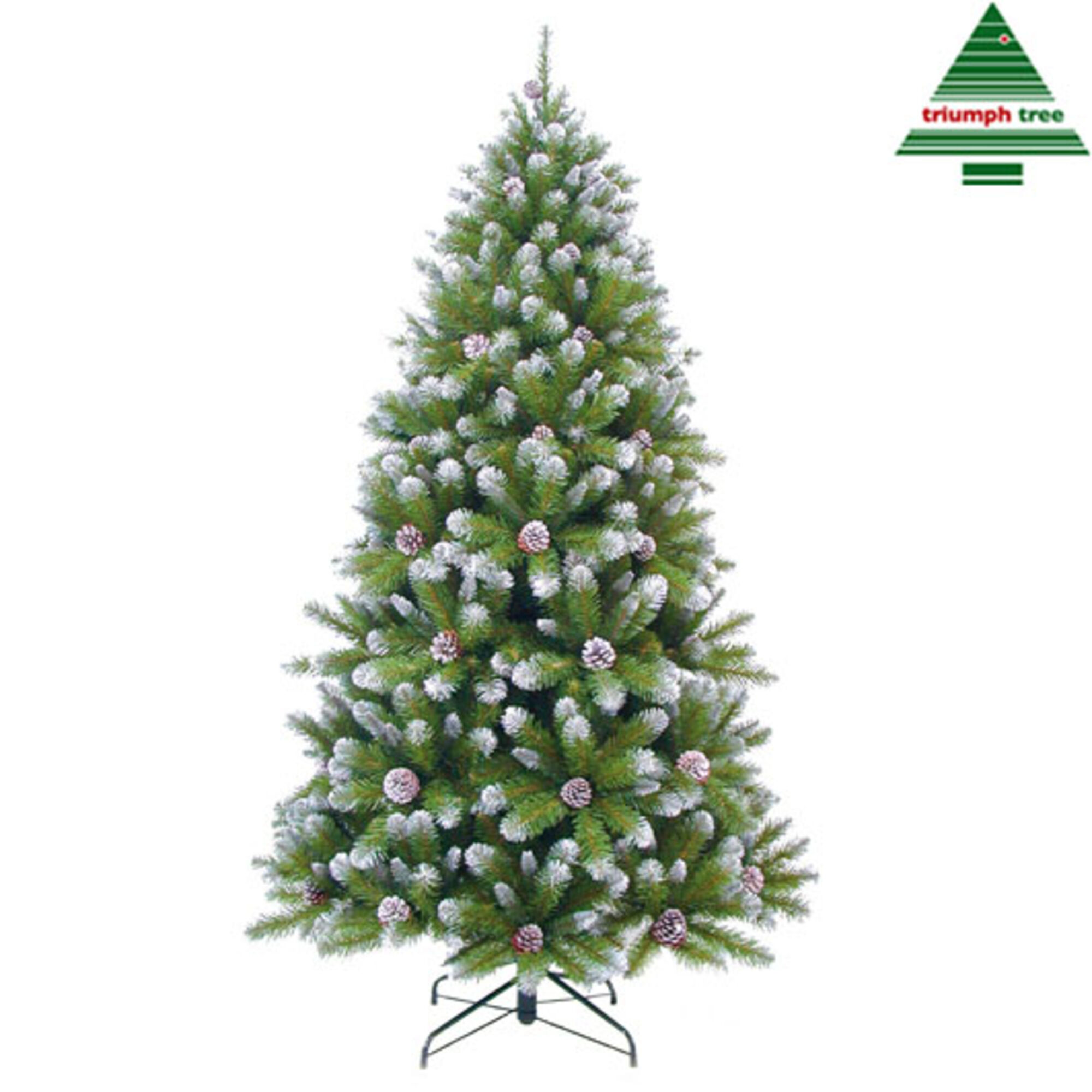 Empress kerstboom groen frosted TIPS 1765