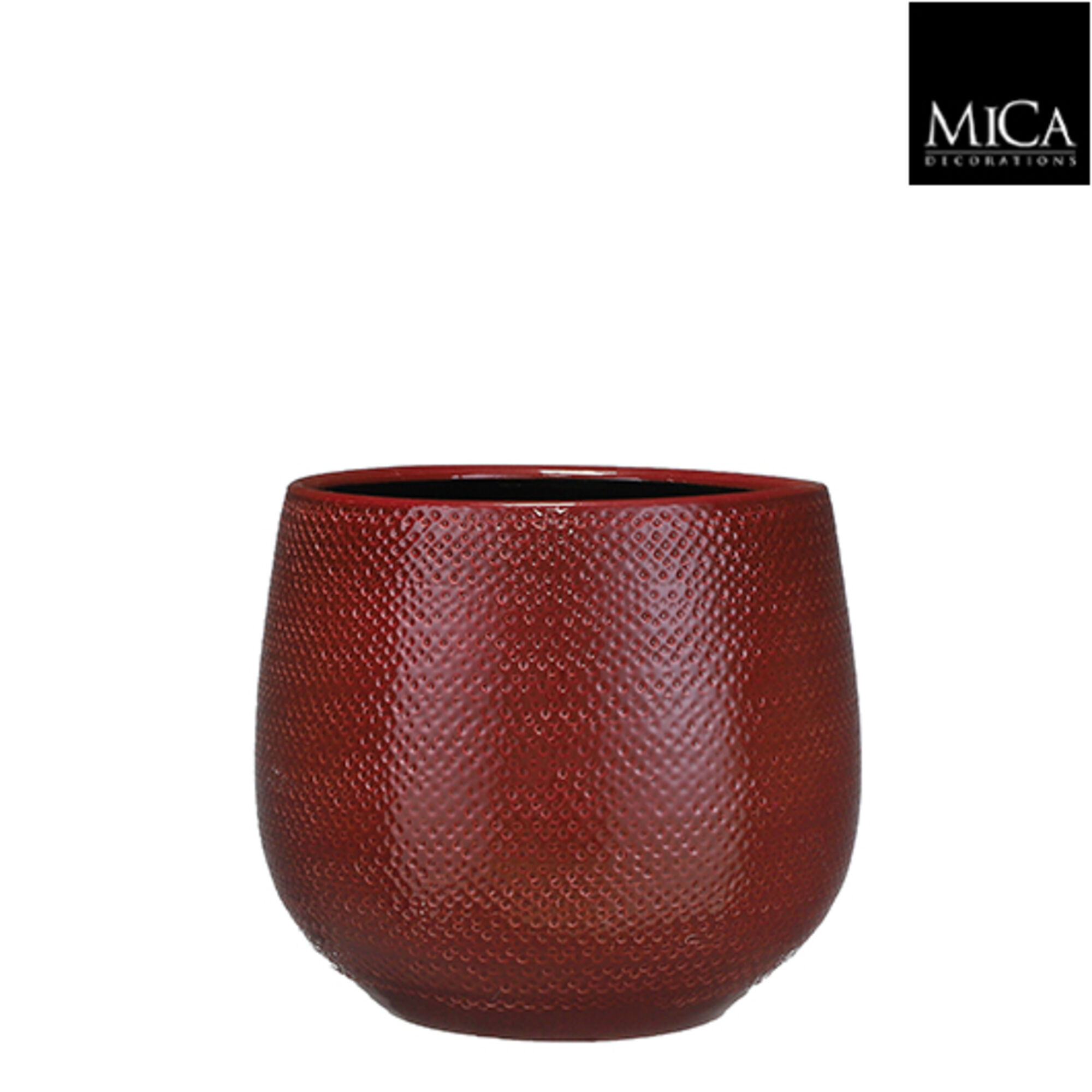 Gabriel pot rond bordeaux