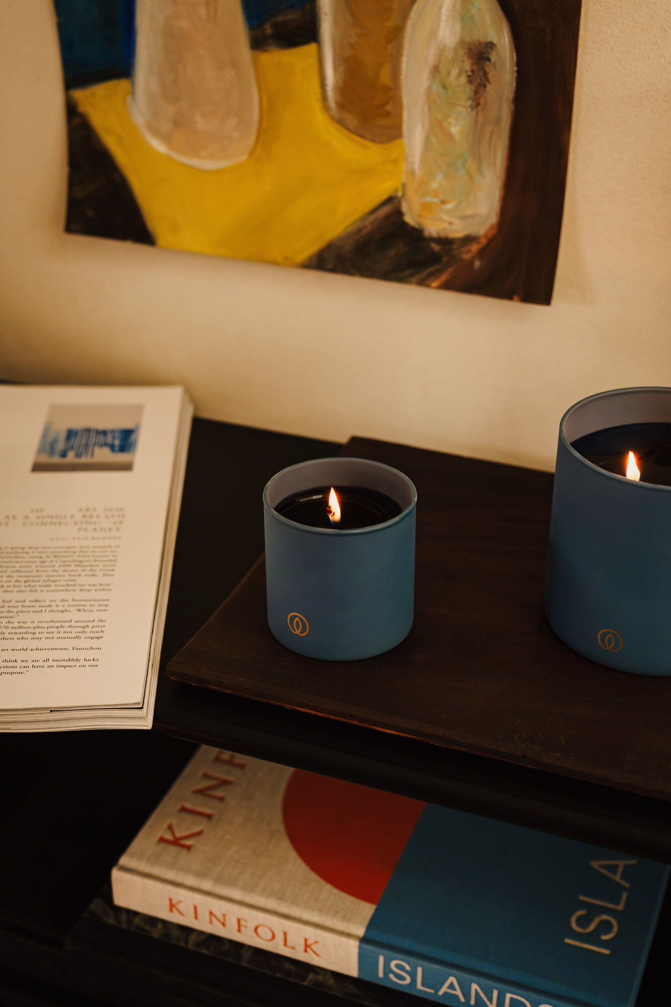 Glow Geurkaars 4-wiek - Soft Sunrise