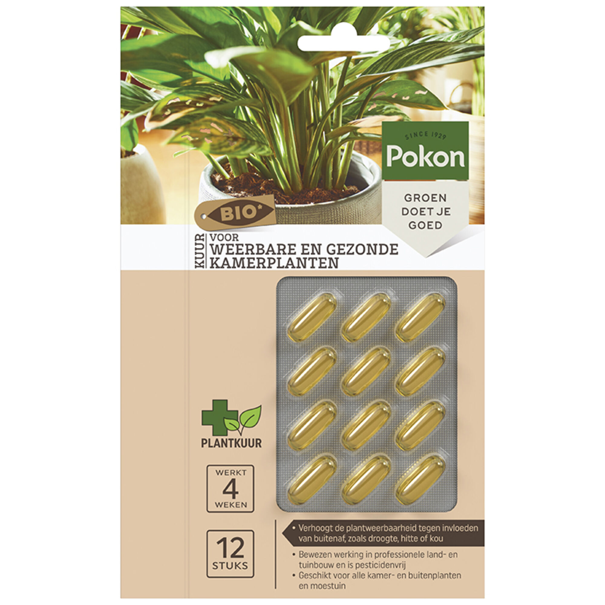 Pokon Bio Kuur voor Weerbare en Gezonde Planten Capsules