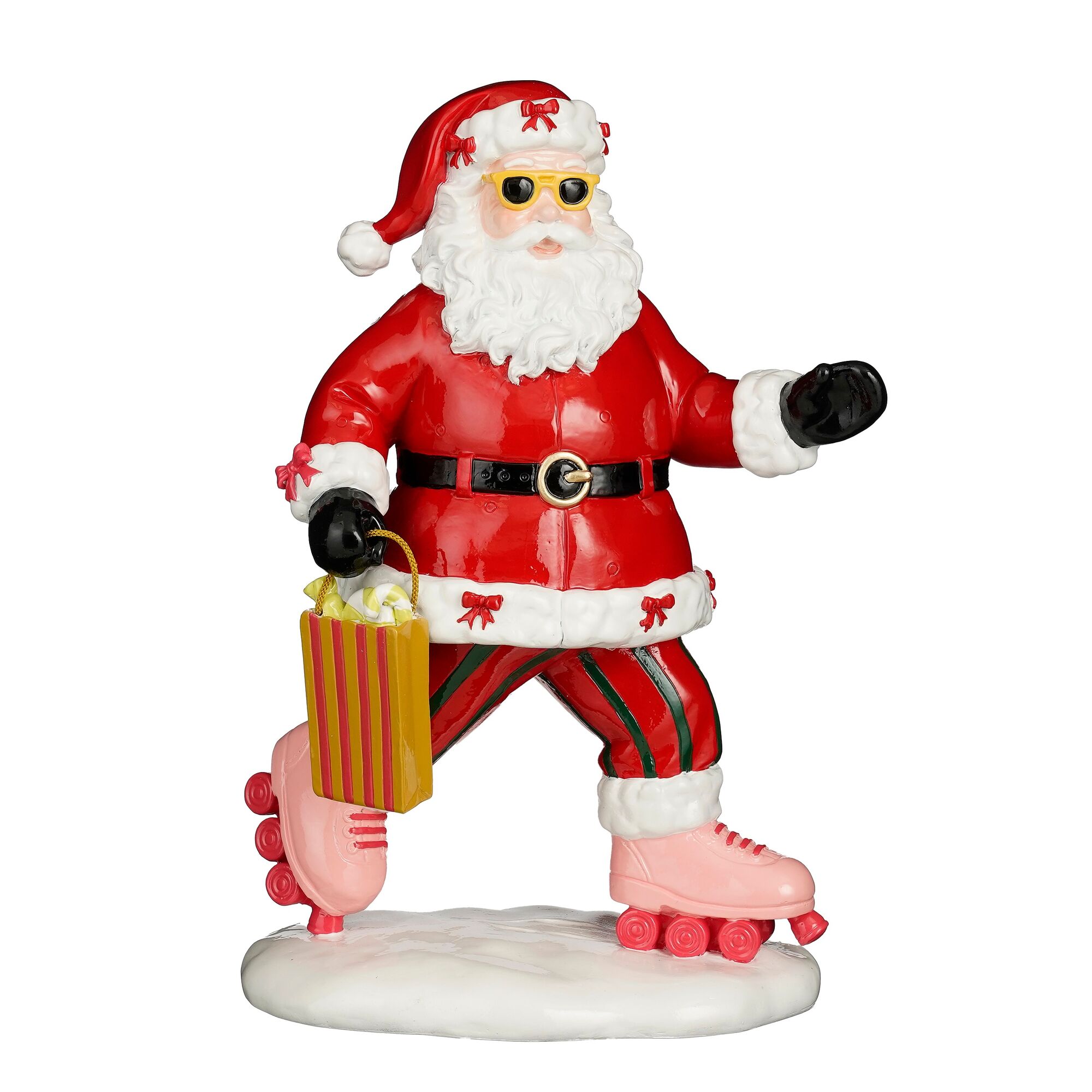 Kerstman zonnebril rood